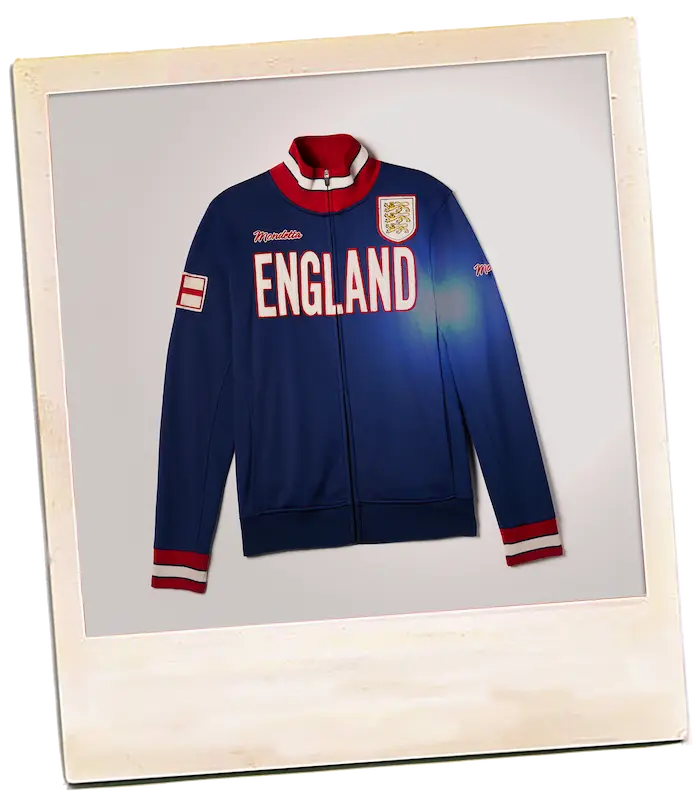 England Pitch Track Jacket Polaroid Photo