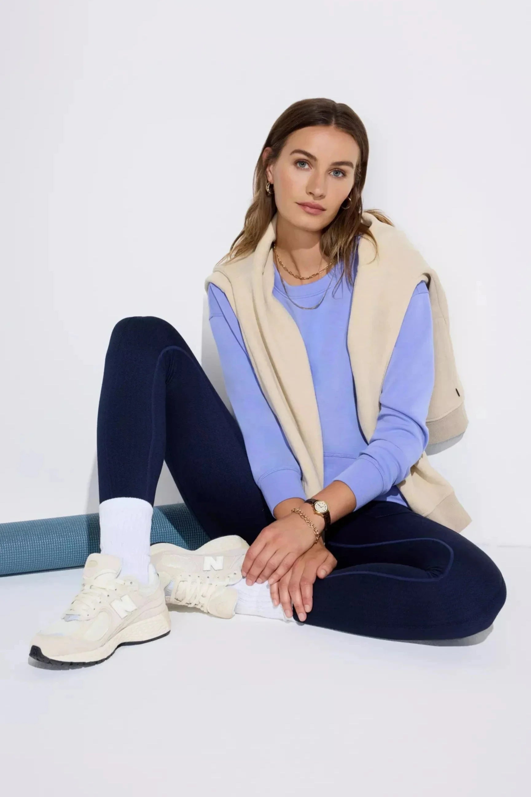 Women’s Tech Fleece Sweatshirt - Jacaranda