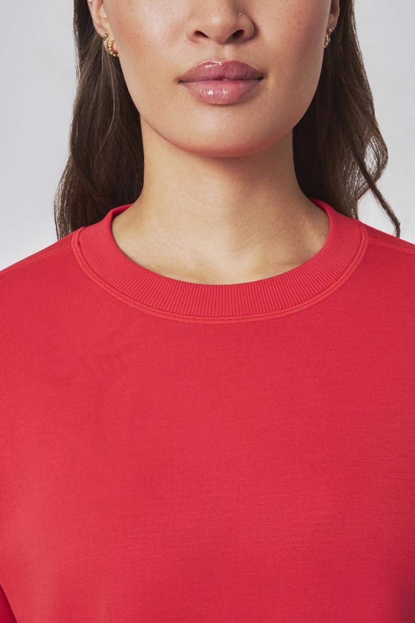 Women's Boxy Top - Luscious Red