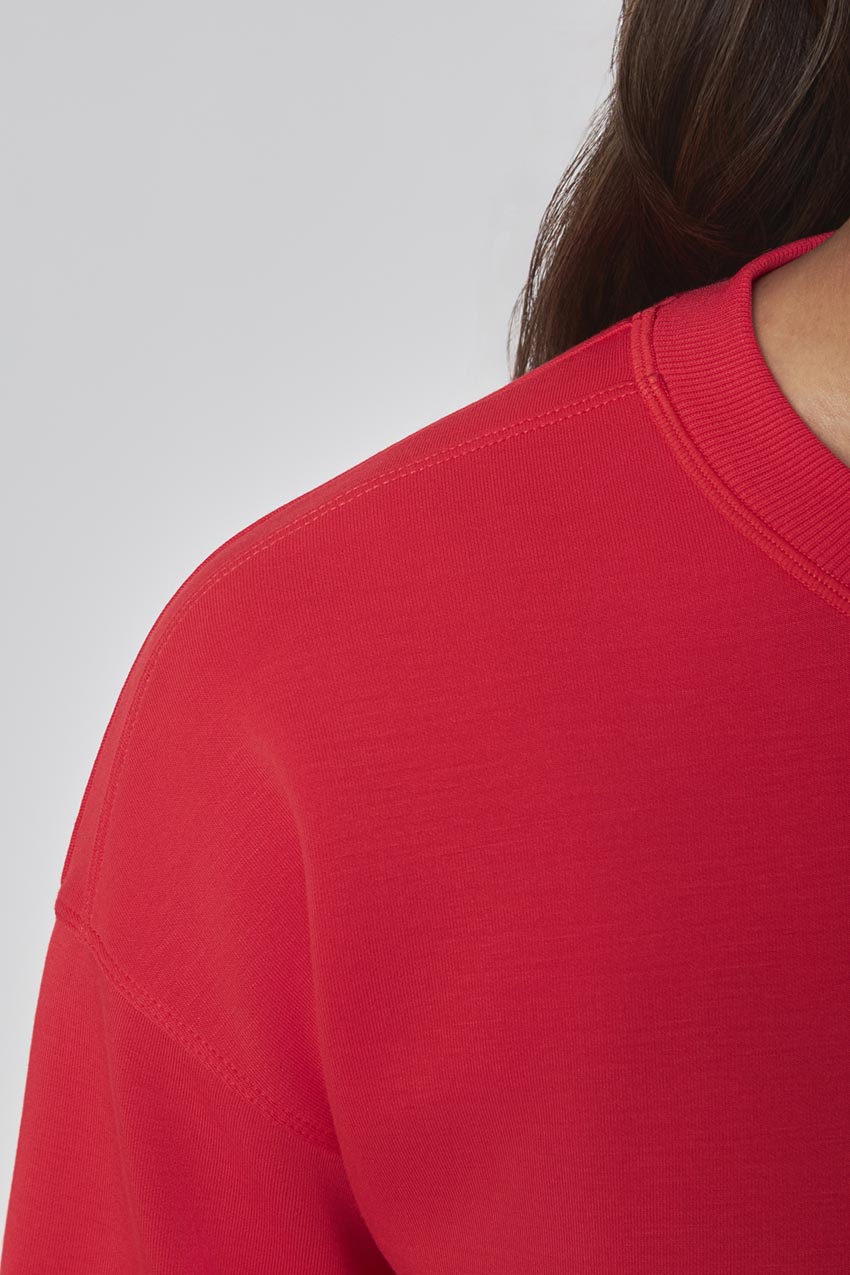 Women's Boxy Top - Luscious Red