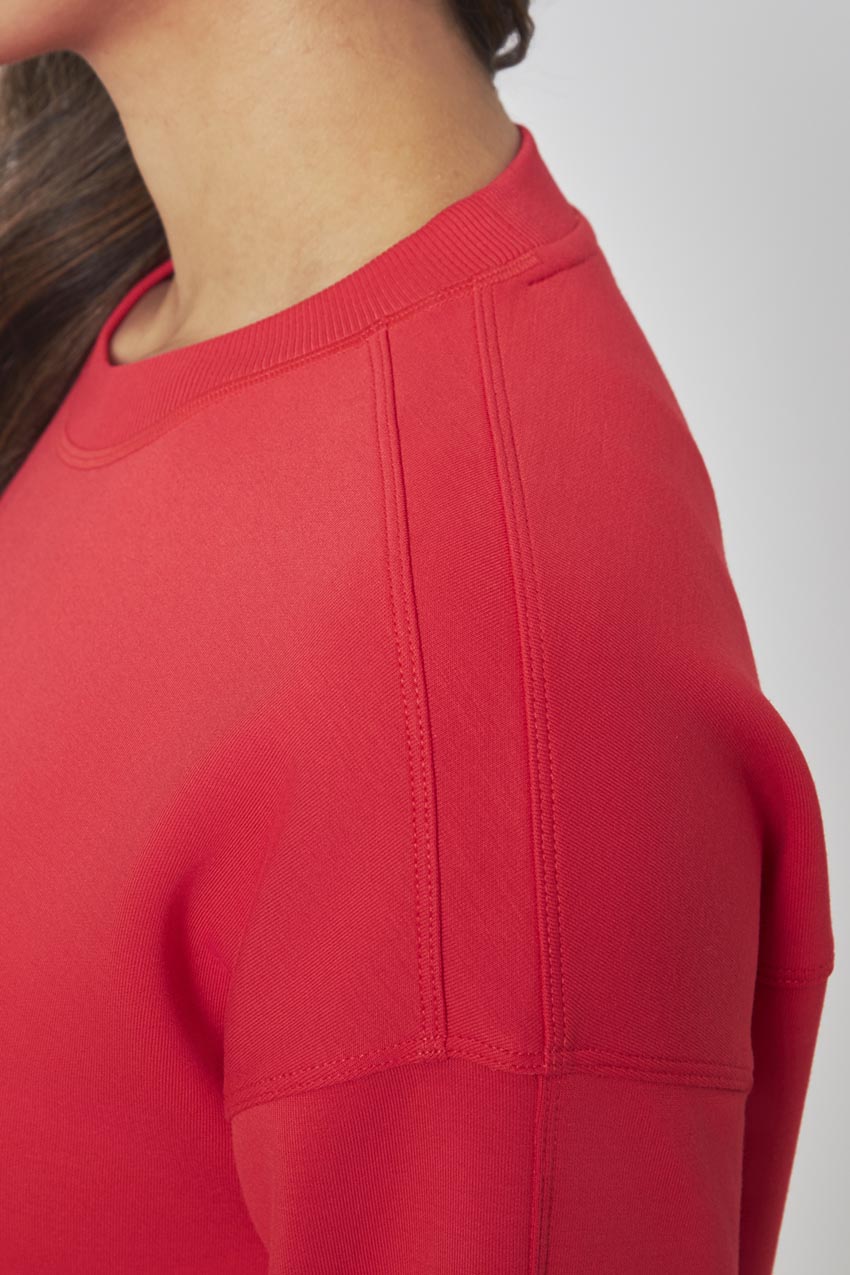 Women's Boxy Top - Luscious Red
