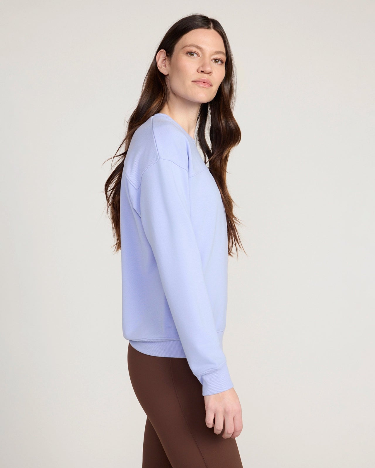 The Soft Terry Pullover - Baby Lavender