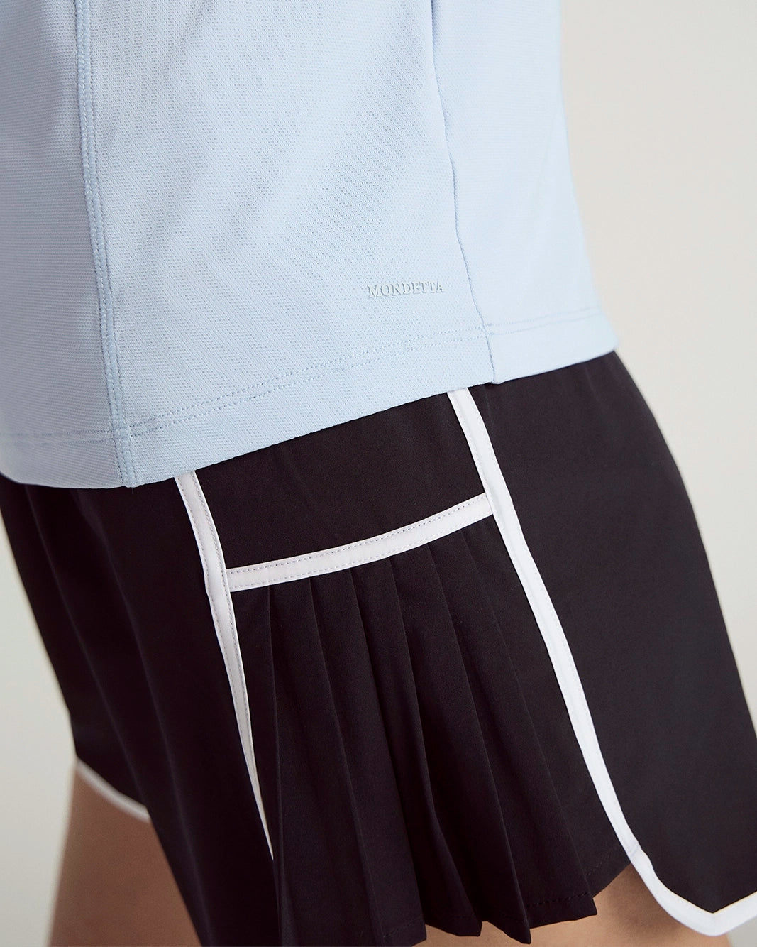 The Stretch Pique GRS Certified Recycled Nylon Polo - Skyway