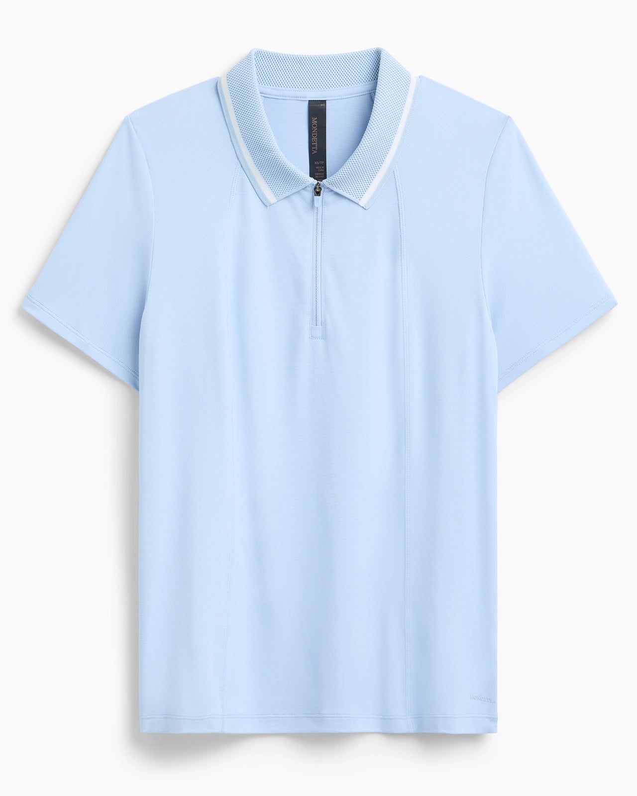 The Stretch Pique GRS Certified Recycled Nylon Polo - Skyway