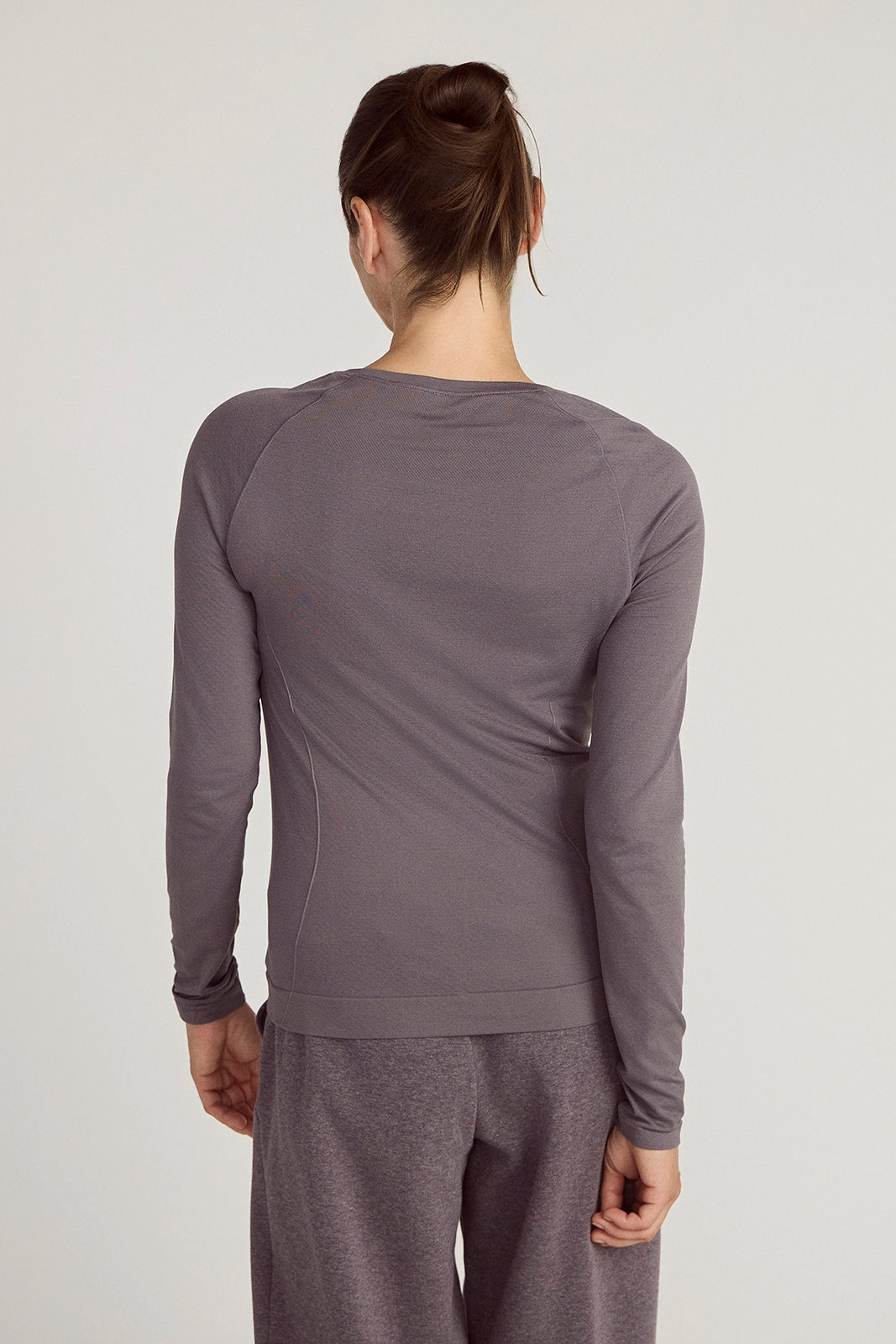 The Stretch Seamless GRS Certified Recycled Nylon Long Sleeve - Excalibur