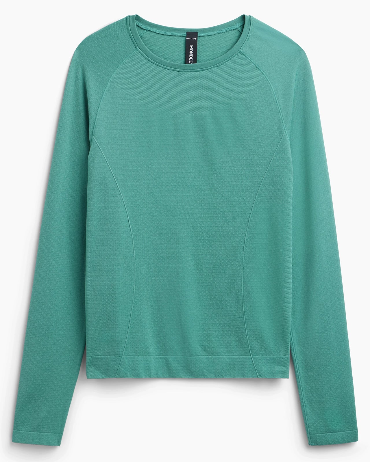 The Stretch Seamless GRS Certified Recycled Nylon Long Sleeve - Deep Sea Green