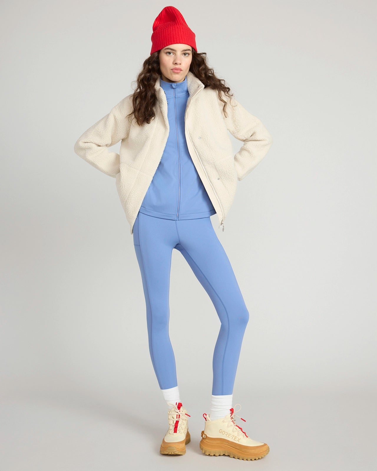 The Ultra-Soft GRS Certified Recycled Nylon Yoga Jacket