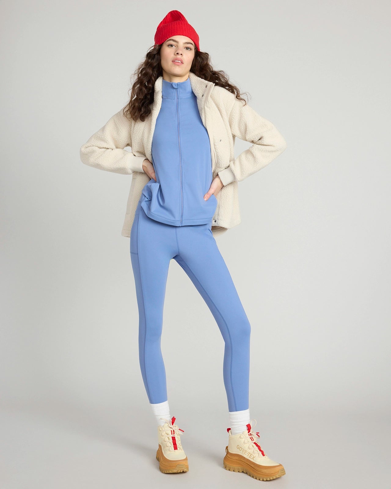 The Ultra-Soft GRS Certified Recycled Nylon Yoga Jacket