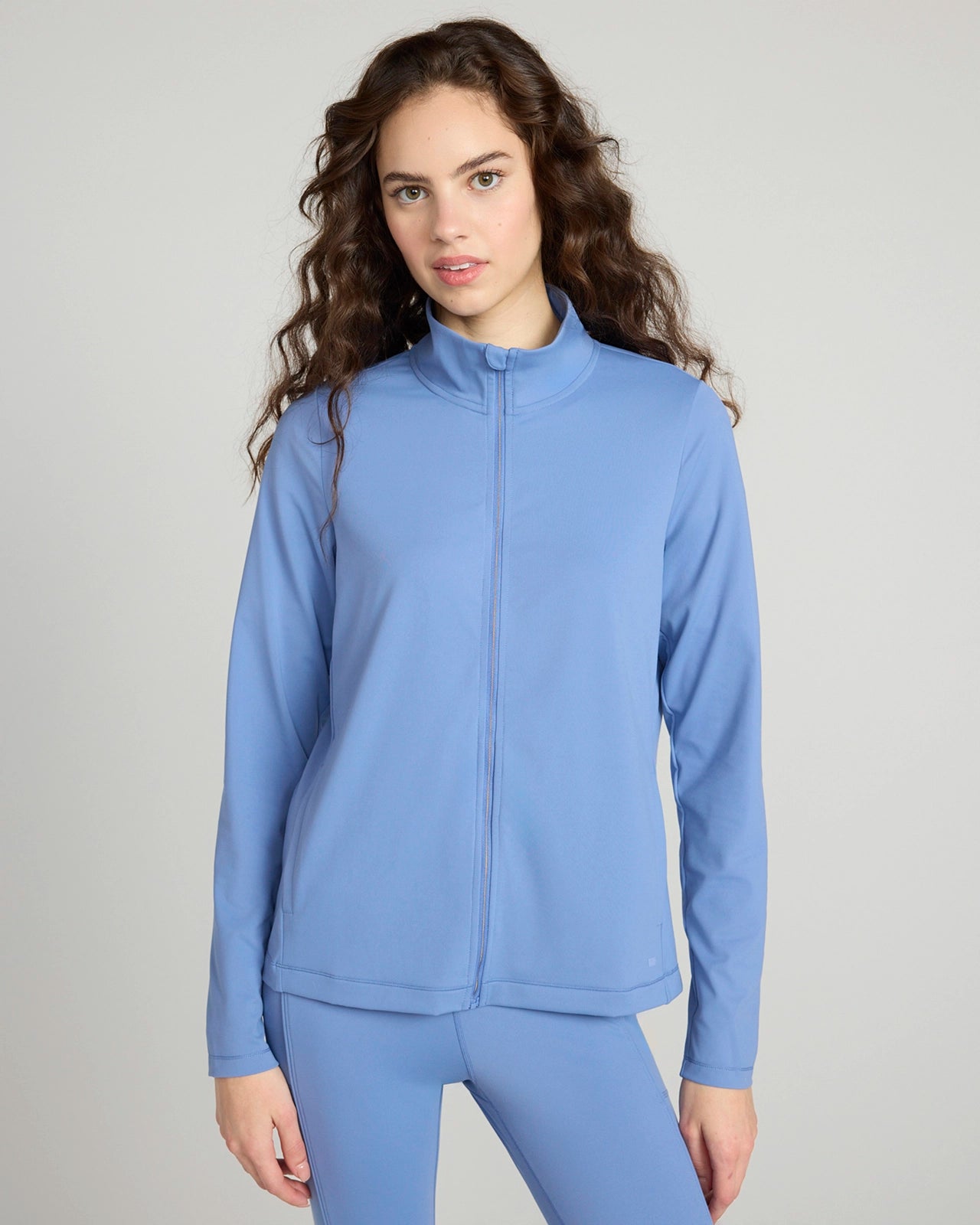 The Ultra-Soft GRS Certified Recycled Nylon Yoga Jacket