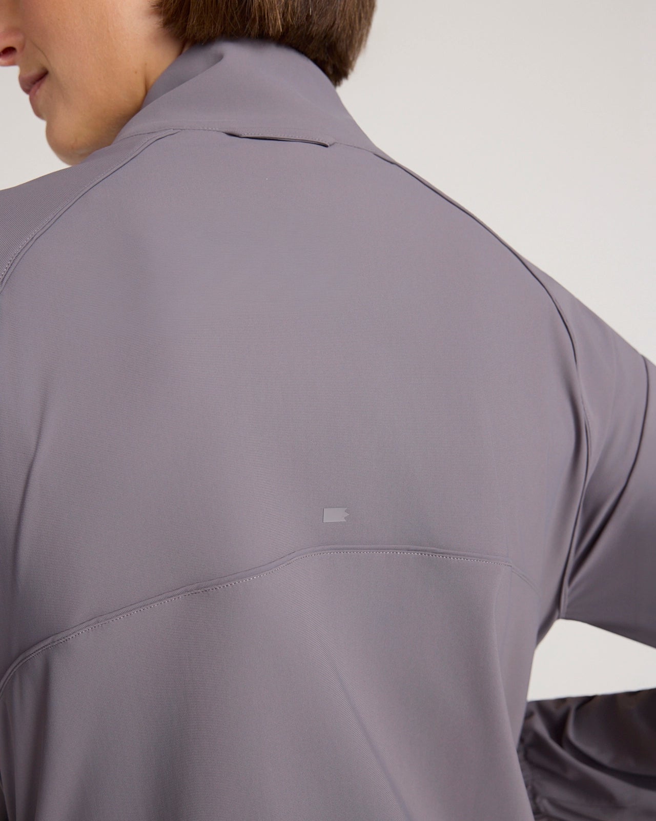 The Active Tricot Jacket with Piping - Excalibur Purple