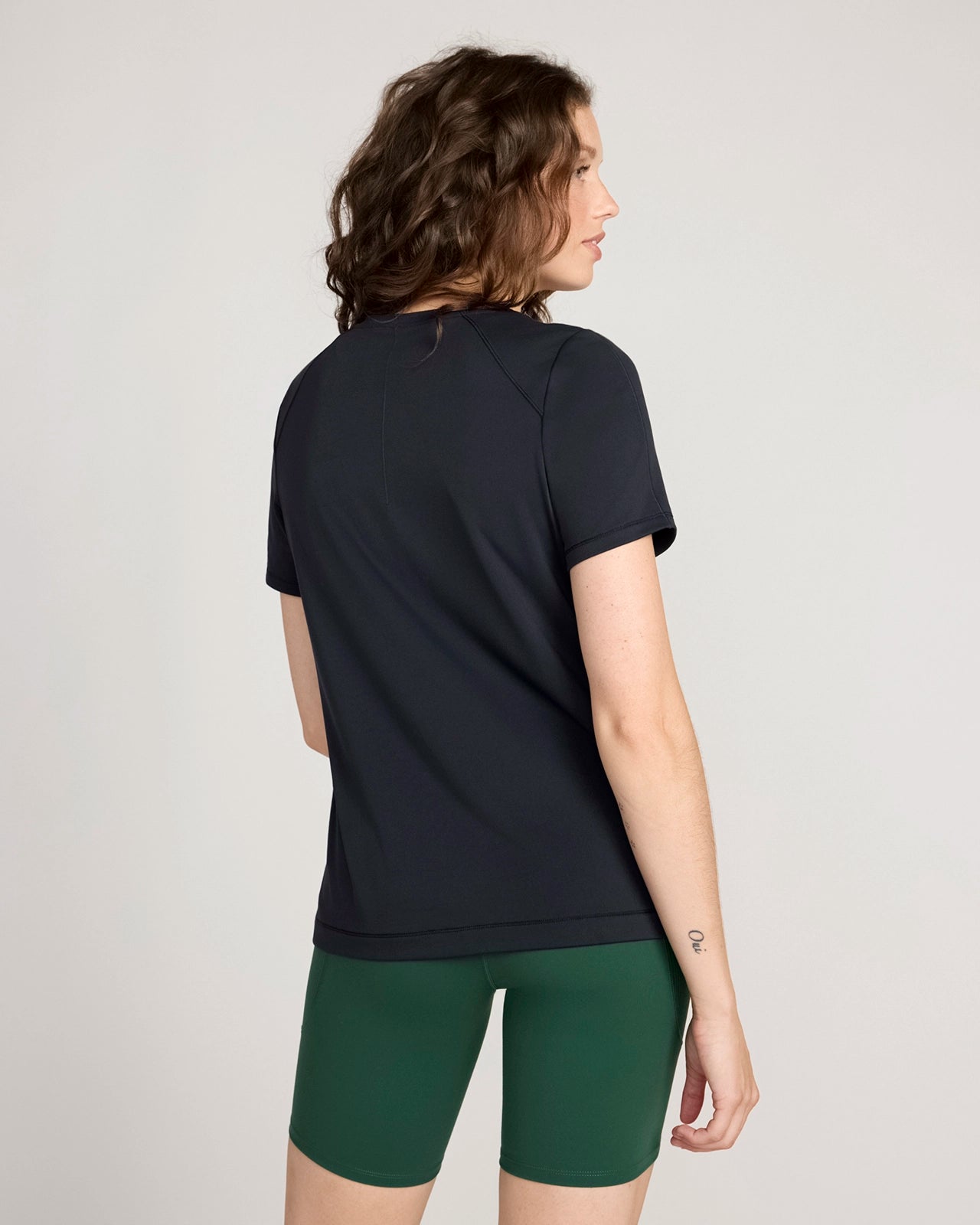 The Active Soft GRS Recycled Nylon T-Shirt - Black