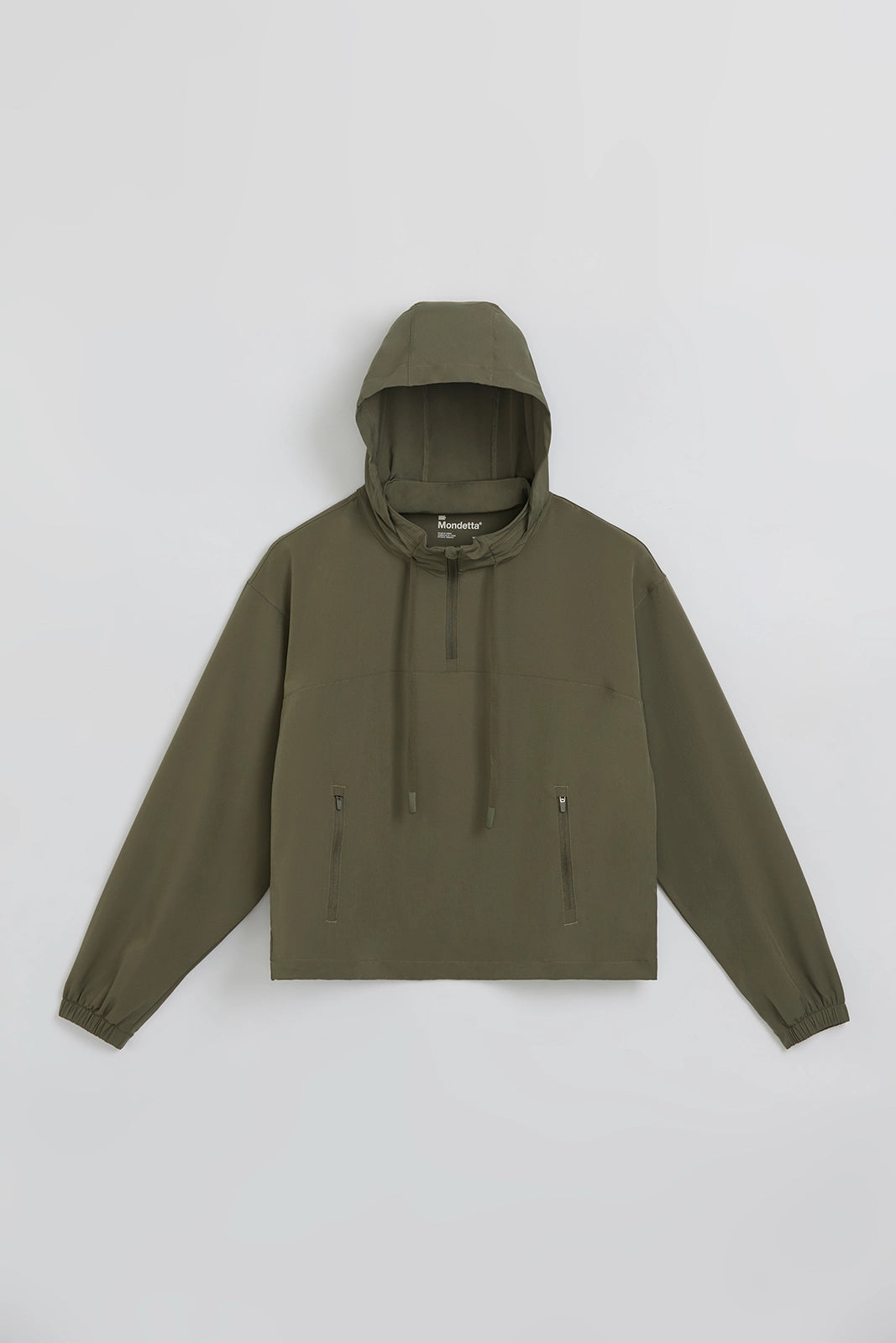 The Stretch Lightweight Run Popover Jacket - Dusty Olive