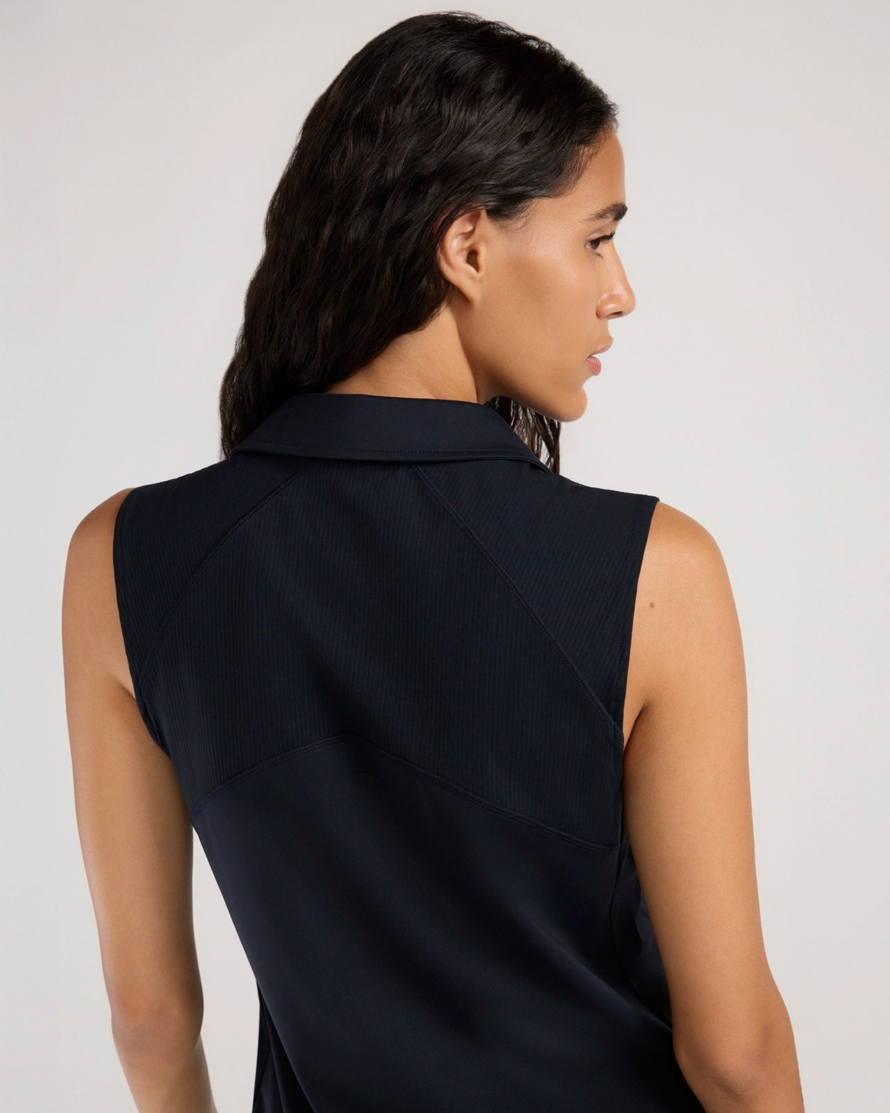 The Active Mixed Media Club Polo - Black