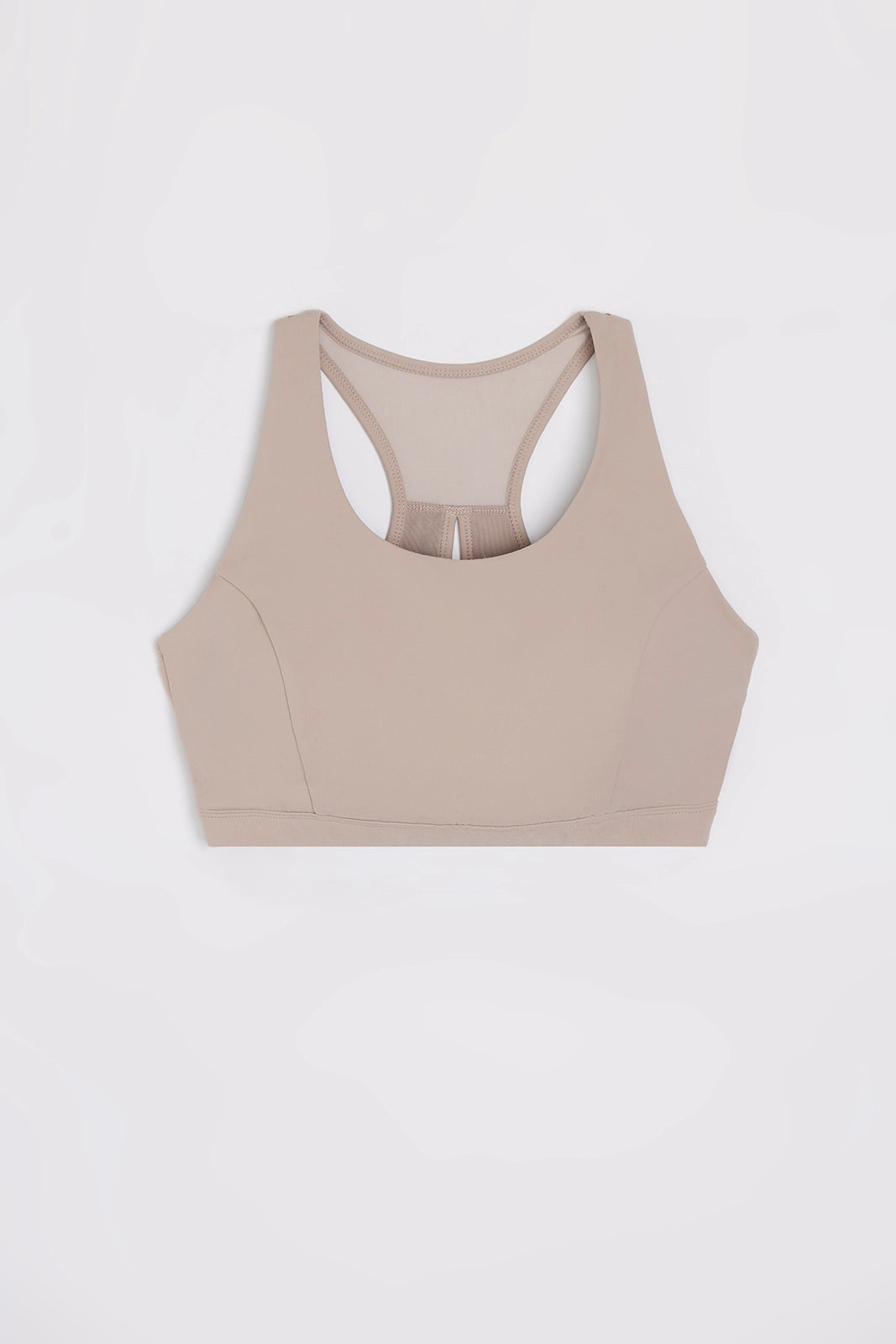 The Active Mesh Back Sports Bra - Atmosphere Beige