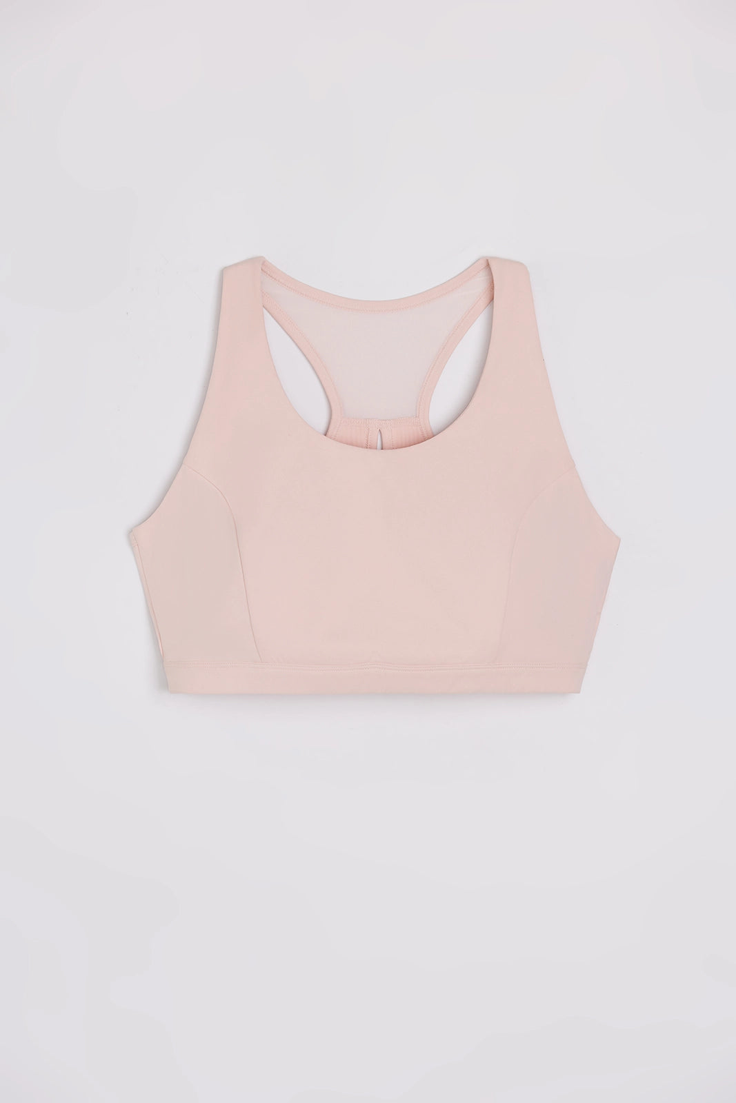 The Active Mesh Back Sports Bra - Lotus Pink