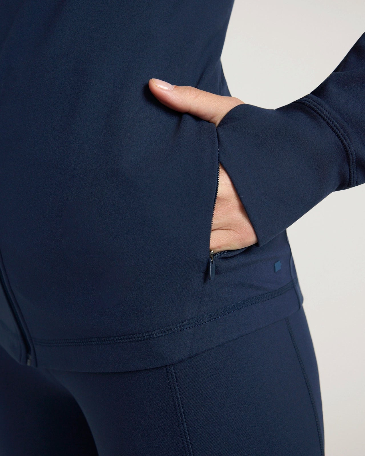 The Active Yoga Jacket - Navy Blazer