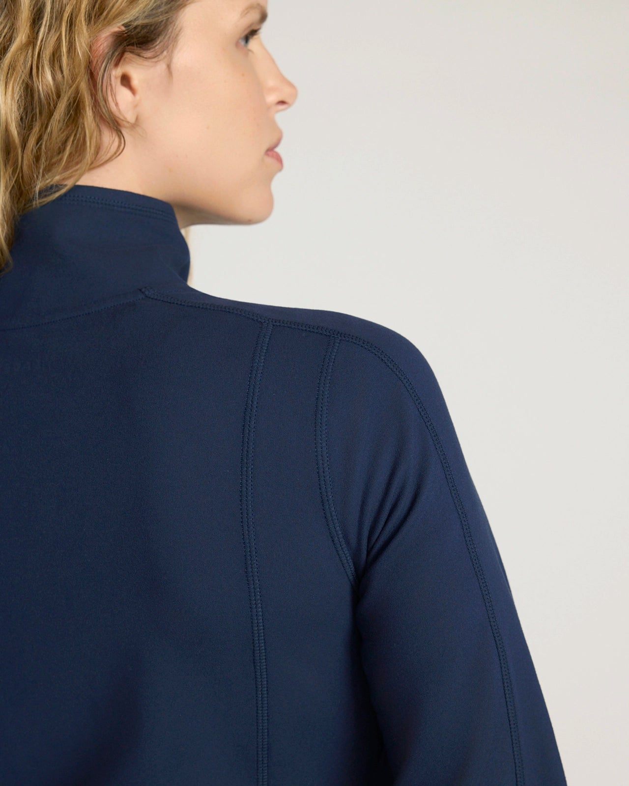 The Active Yoga Jacket - Navy Blazer