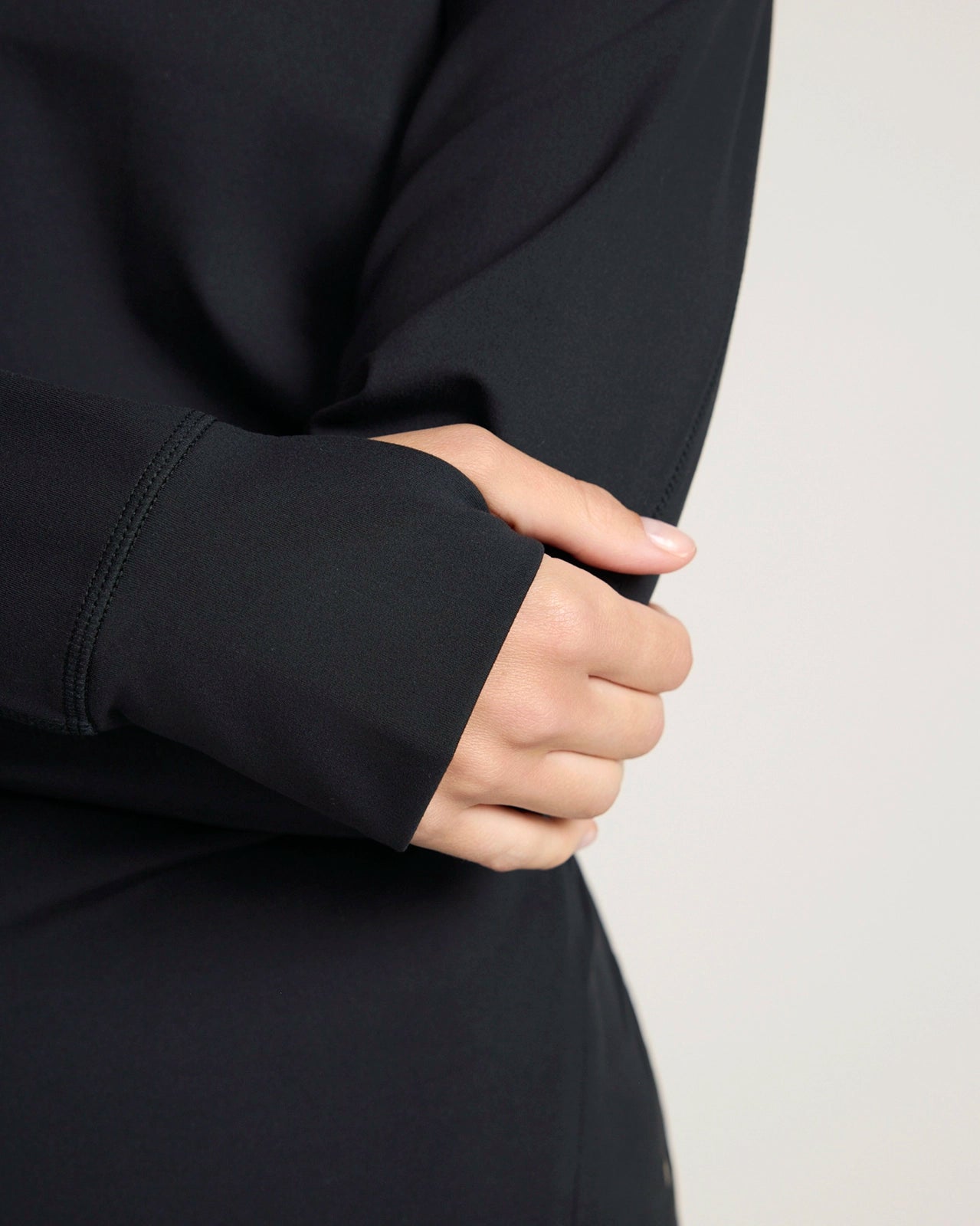 The Active Yoga Jacket - Jet Black