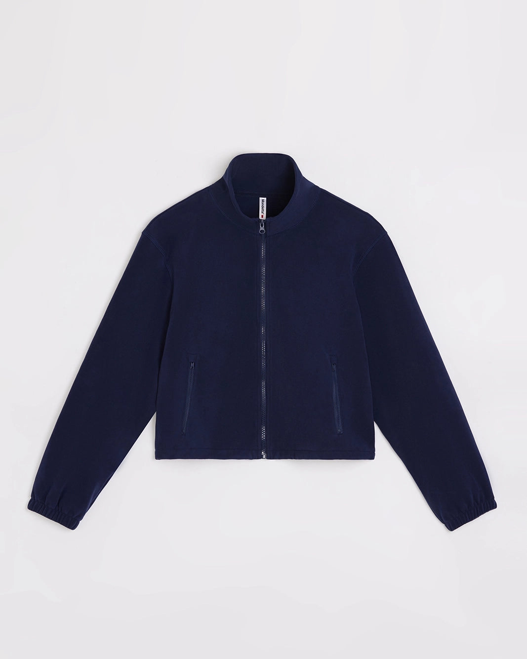 The Soft Luxe Velour Fleece Full-Zip Jacket - Naval Academy