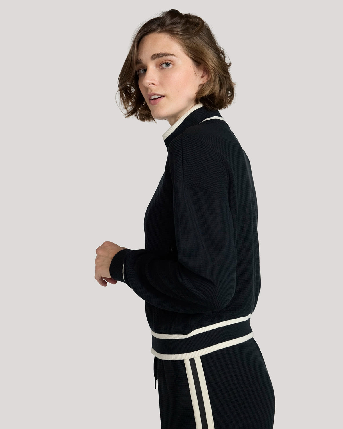 The Women's Luxe Waffle Knit Set