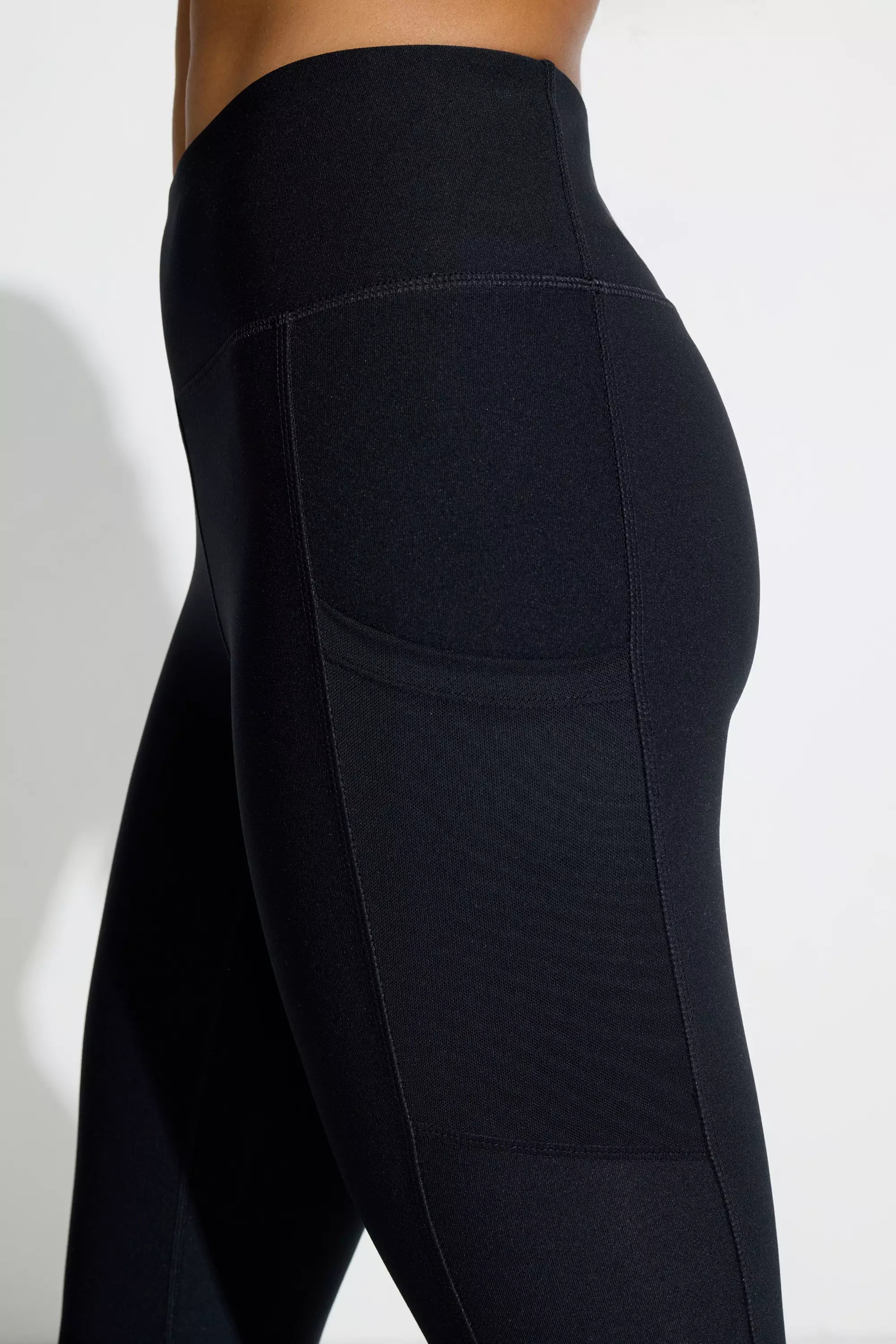 Women’s Mesh Capri - Black