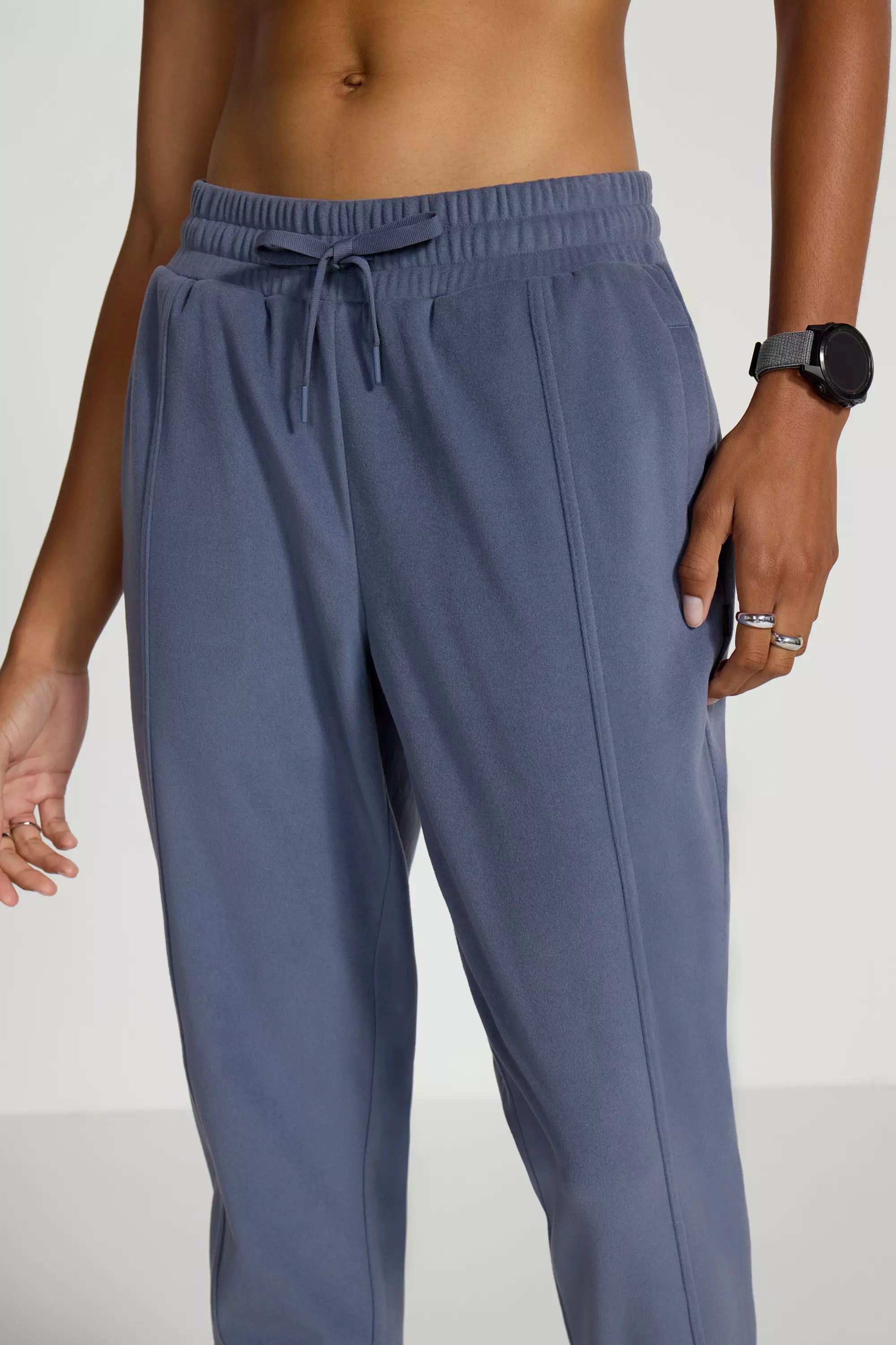 Women’s Cozy Velour Jogger - Blue