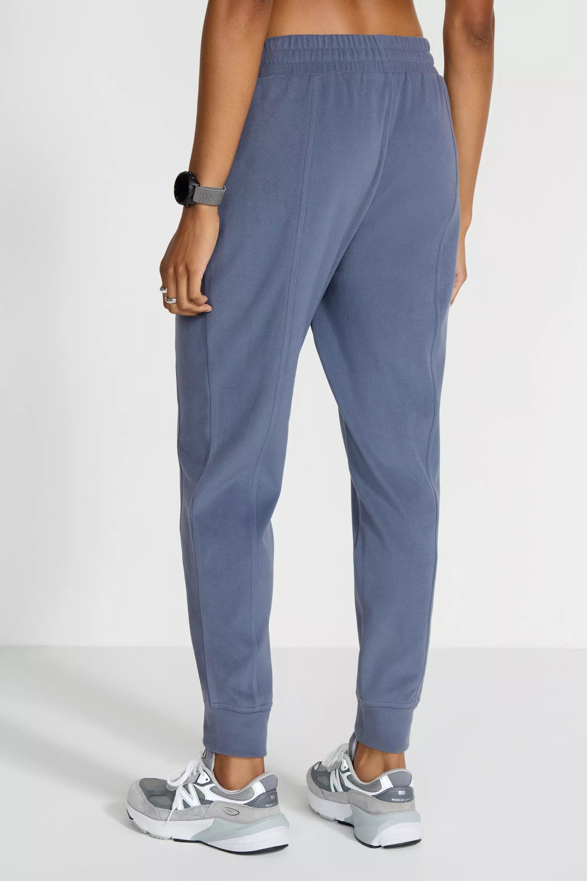 Women’s Cozy Velour Jogger - Blue
