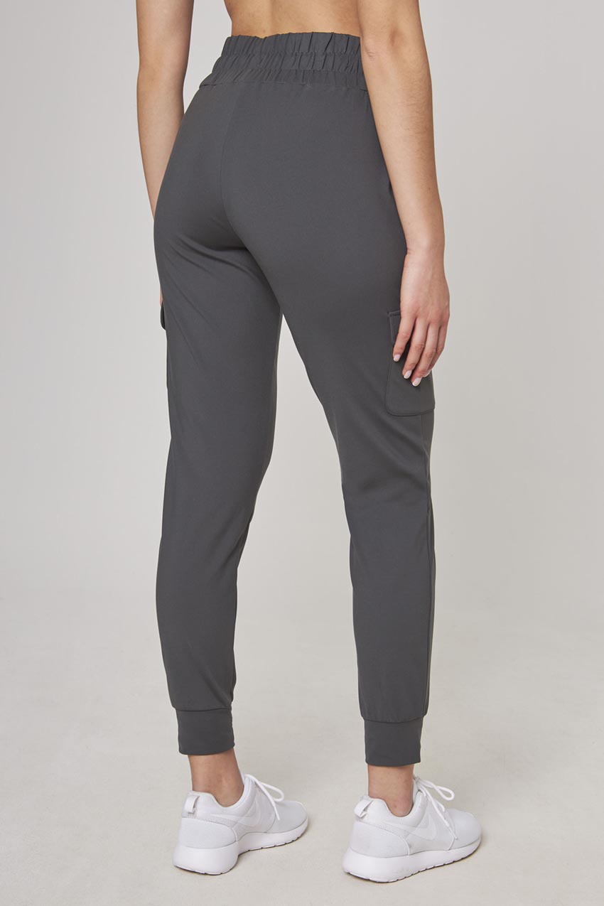 Women’s Peached Cargo Jogger - Volcanic Ash