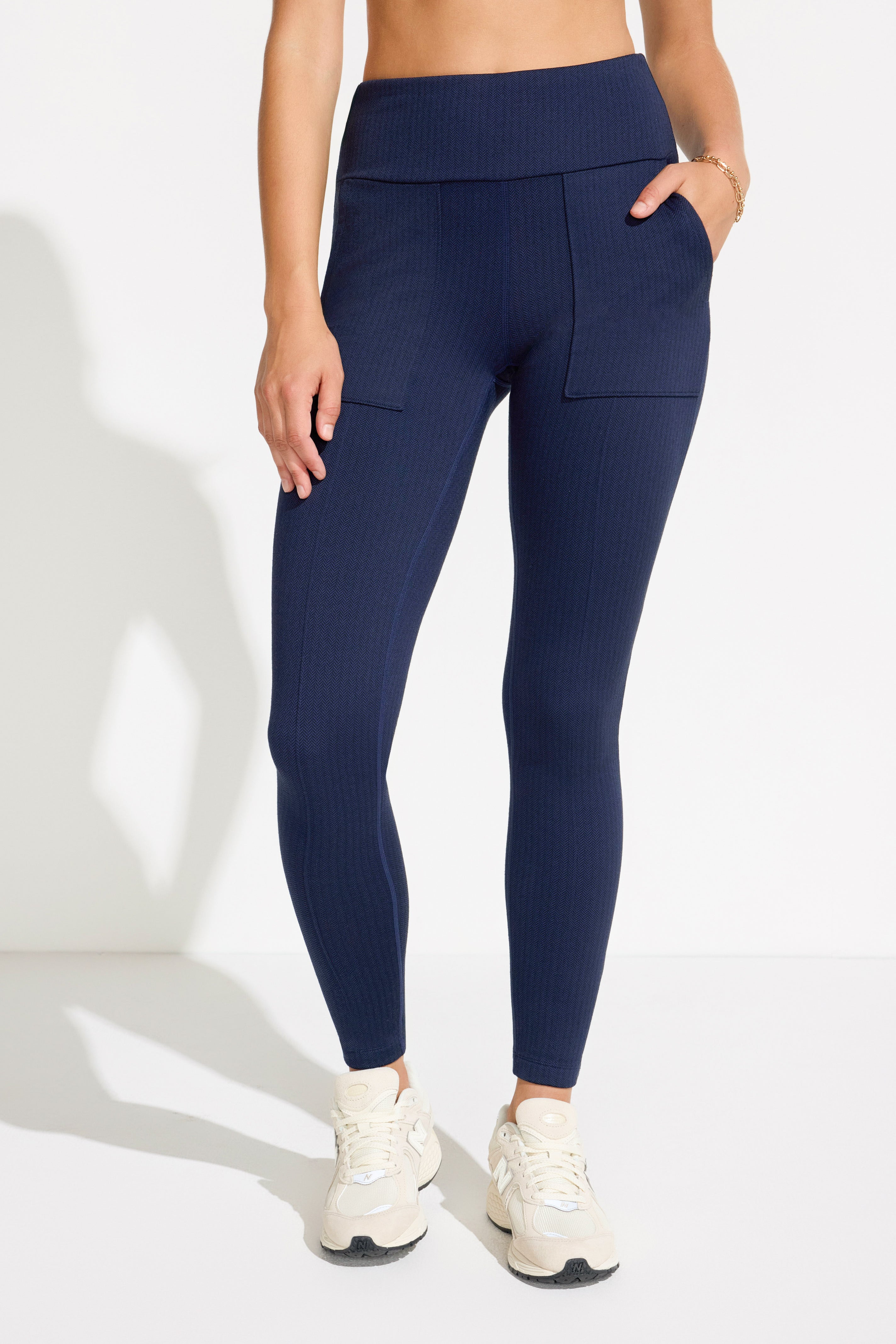 Women’s Knit City Legging 28" - Navy Academy