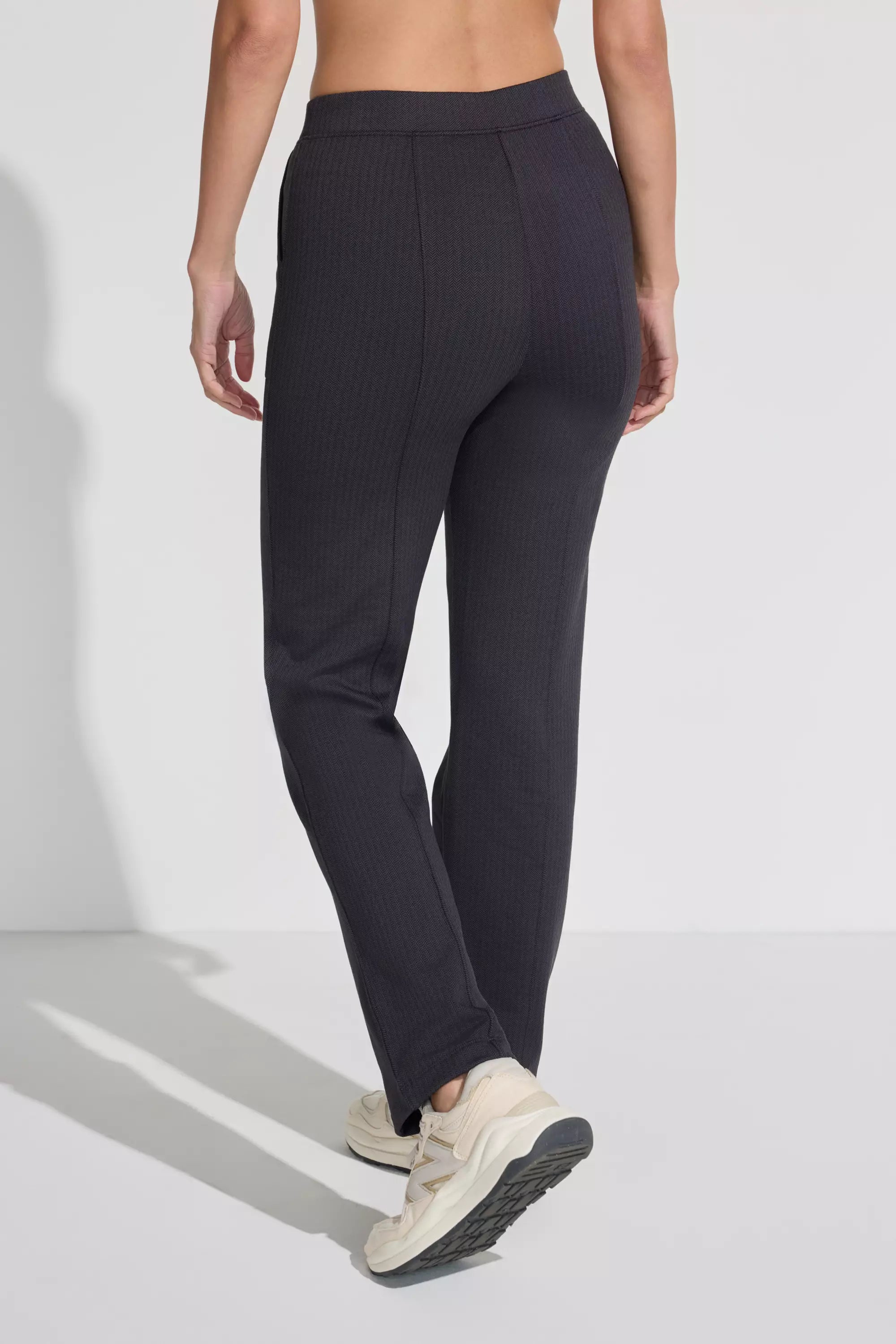 Women’s Herringbone Pant 30" - Black