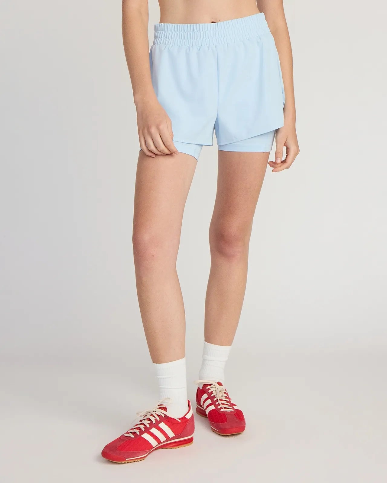 The Built-In Liner GRS Certified Recycled Polyester 3.5" Run Short - Nantucket Breeze