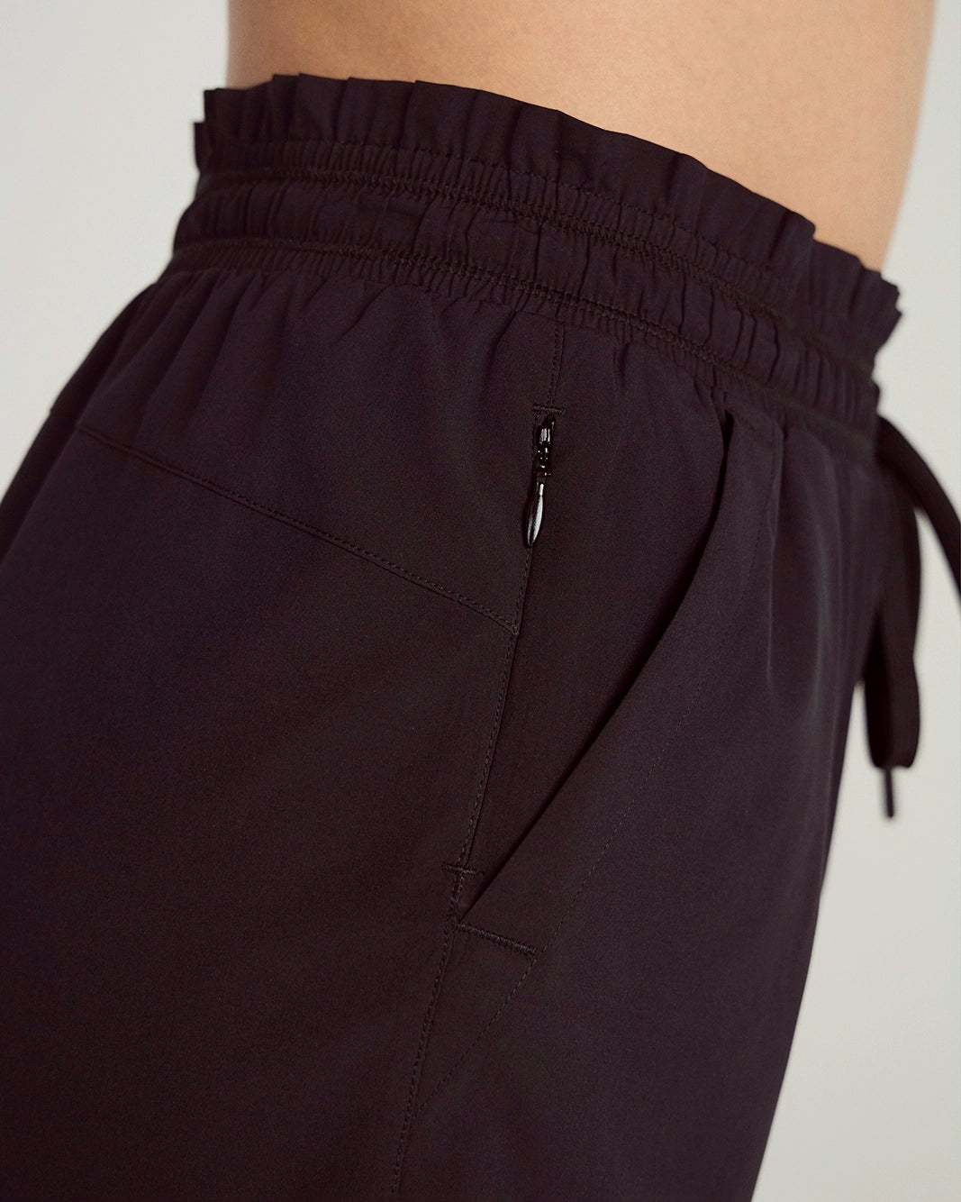 The Light Stretch GRS Certified Recycled Polyester 3" Short - Black