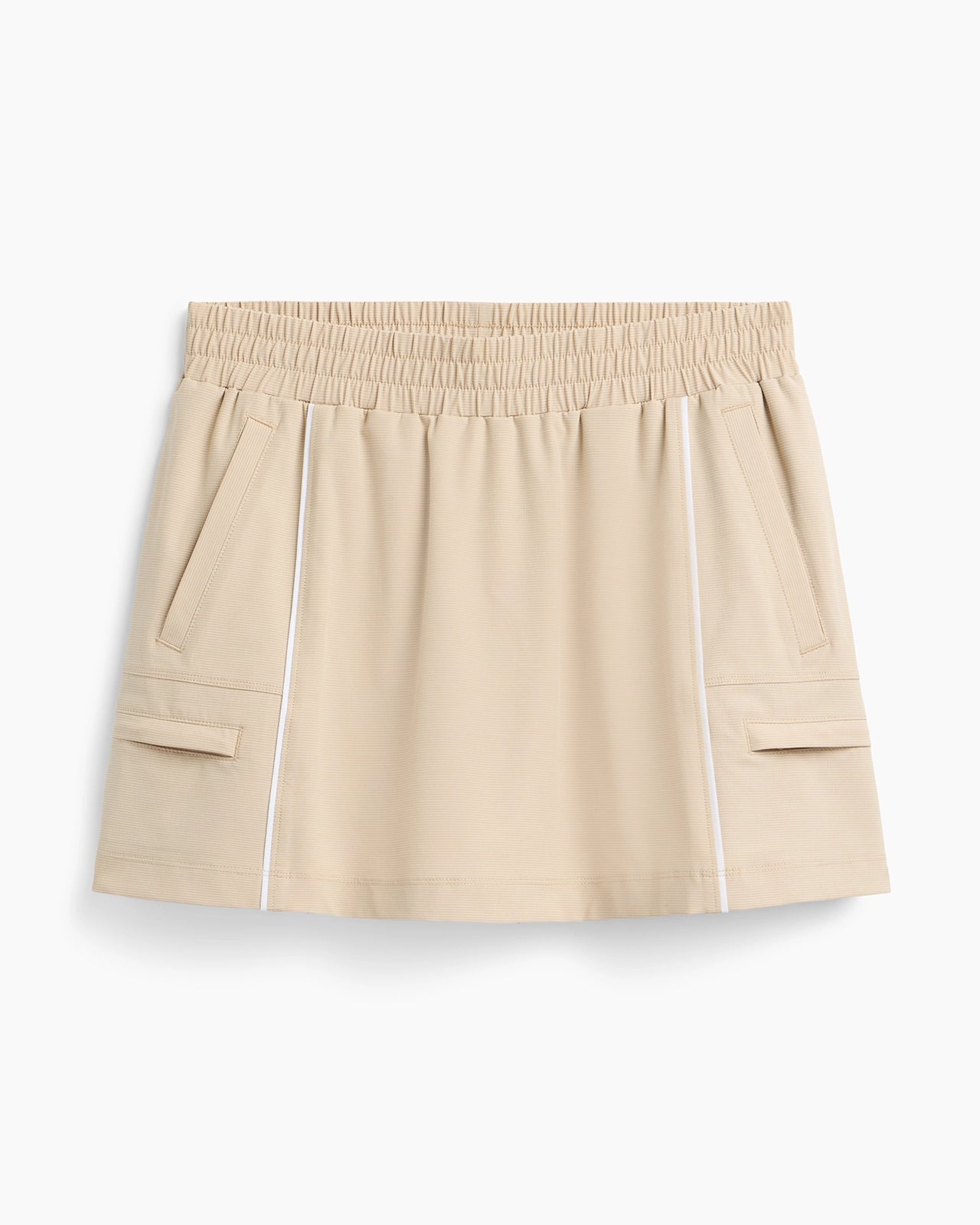 The Light Stretch GRS Certified Recycled Polyester Hike Skort - Irish Cream
