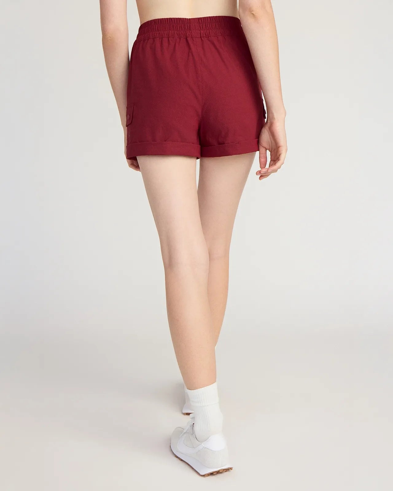 The Active Light Stretch GRS Certified Recycled Nylon Short - Cabernet