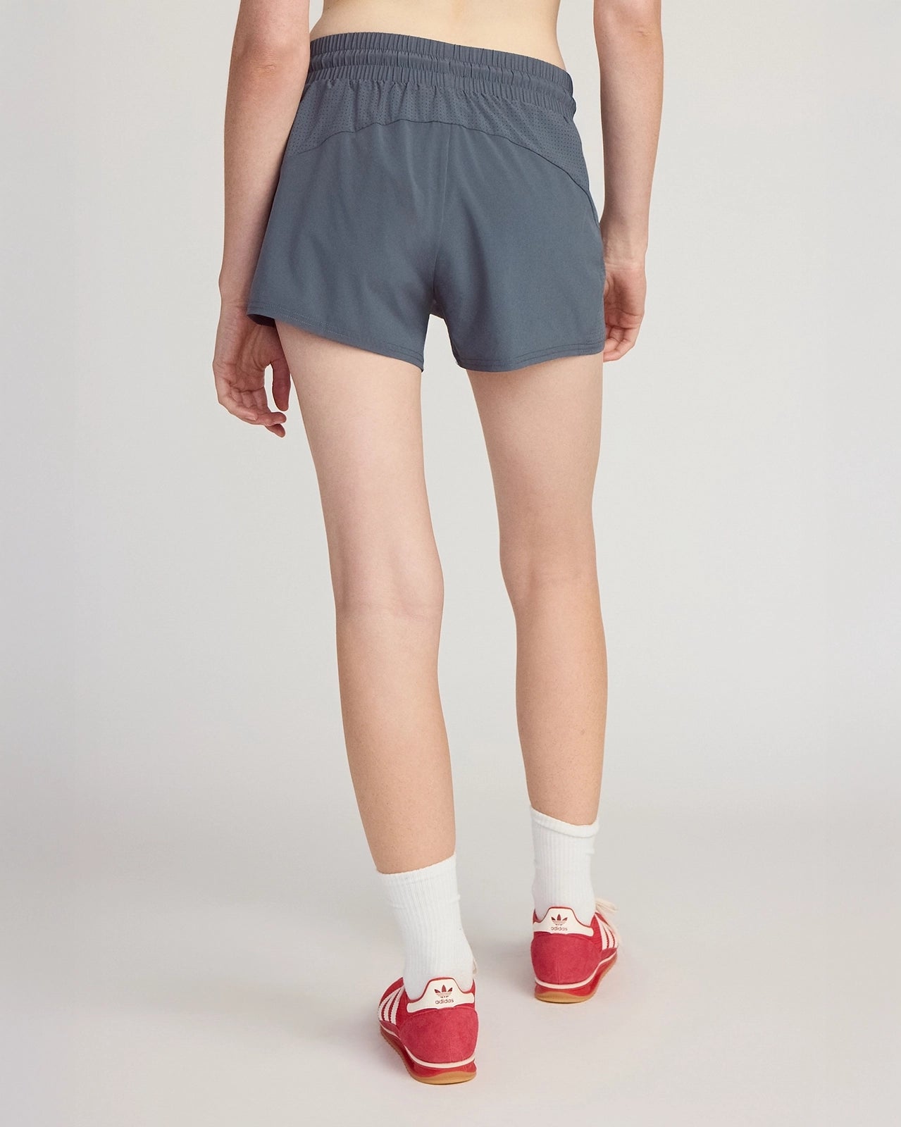 The Lightweight GRS Certified Recycled Polyester 3" Run Short - Dark Slate