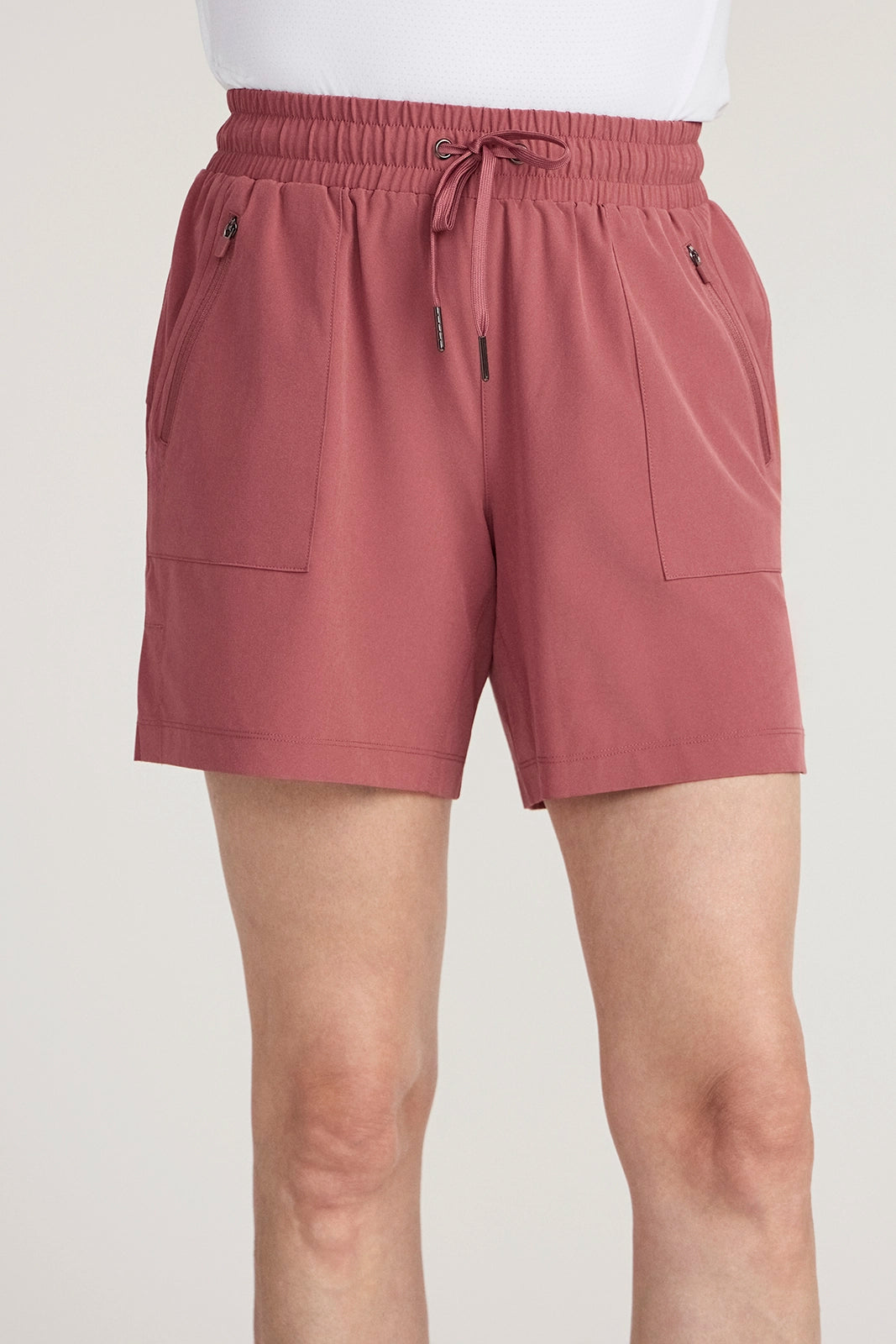 The Lightweight GRS Certified Recycled Poly All-Day 6" Short - Dark Orchid