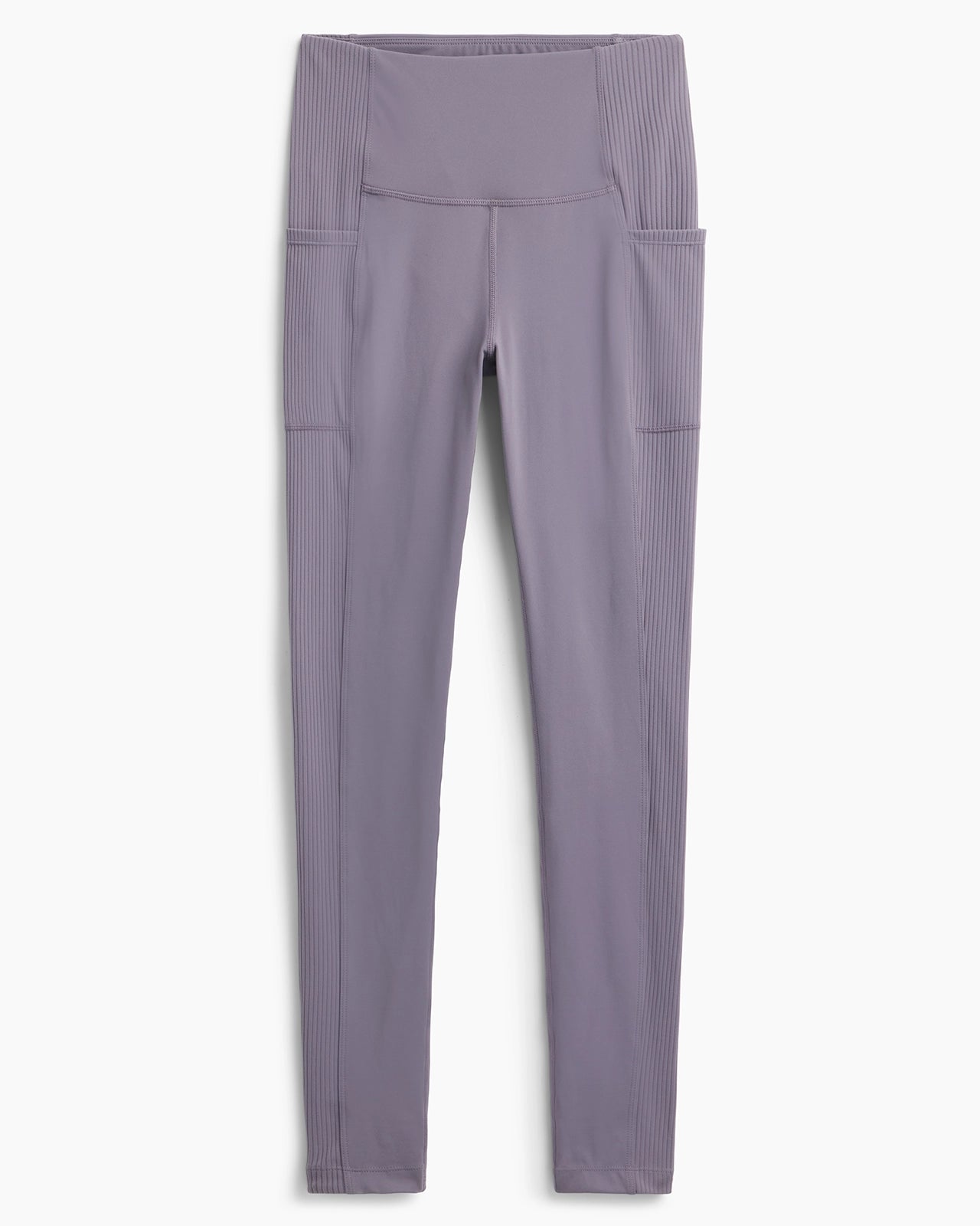 The Active Stretch GRS Certified Recycled Nylon Piping Detail Legging - Purple