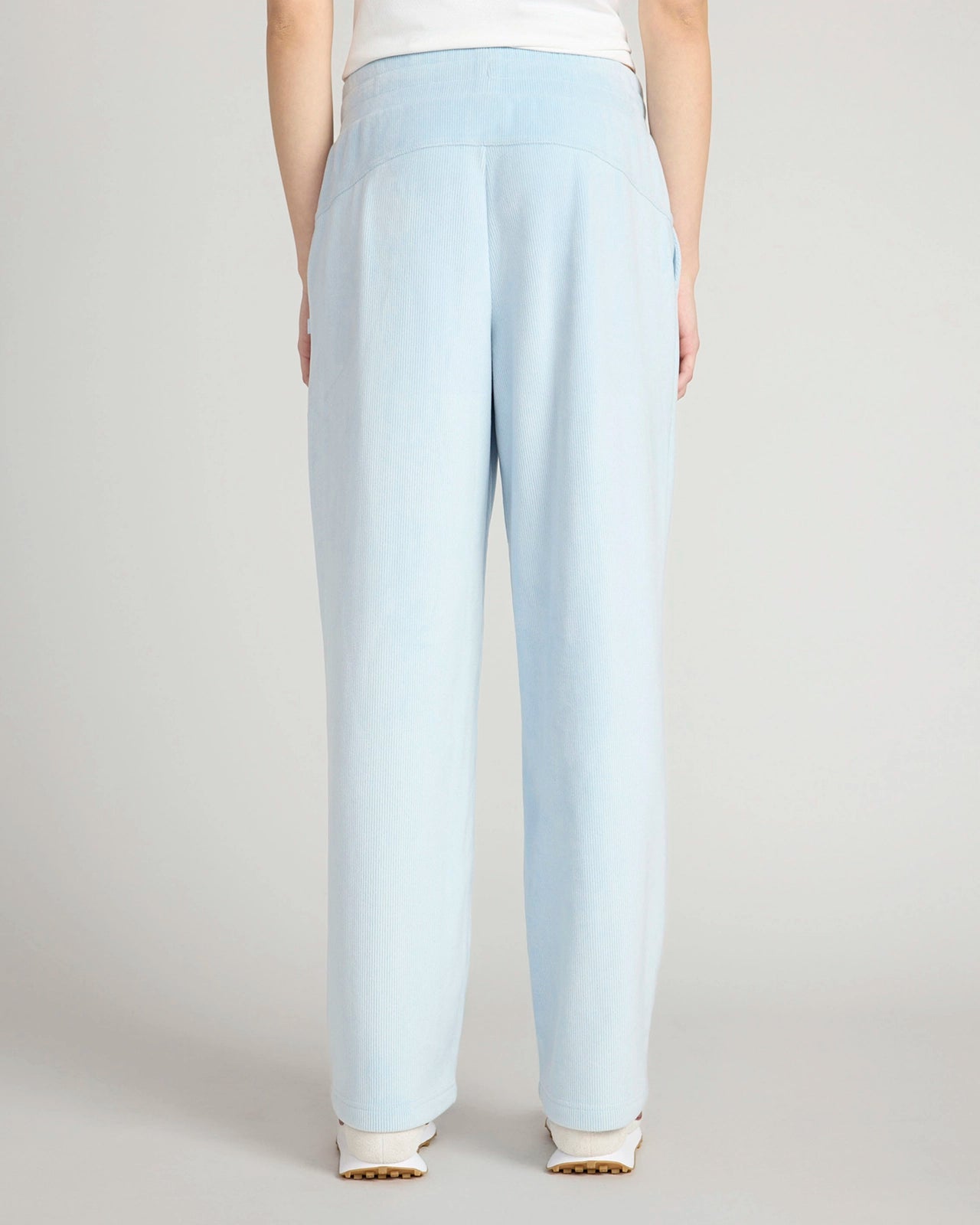 The Warm Stretch GRS Certified Recycled Poly Corduroy Pant - Light Blue