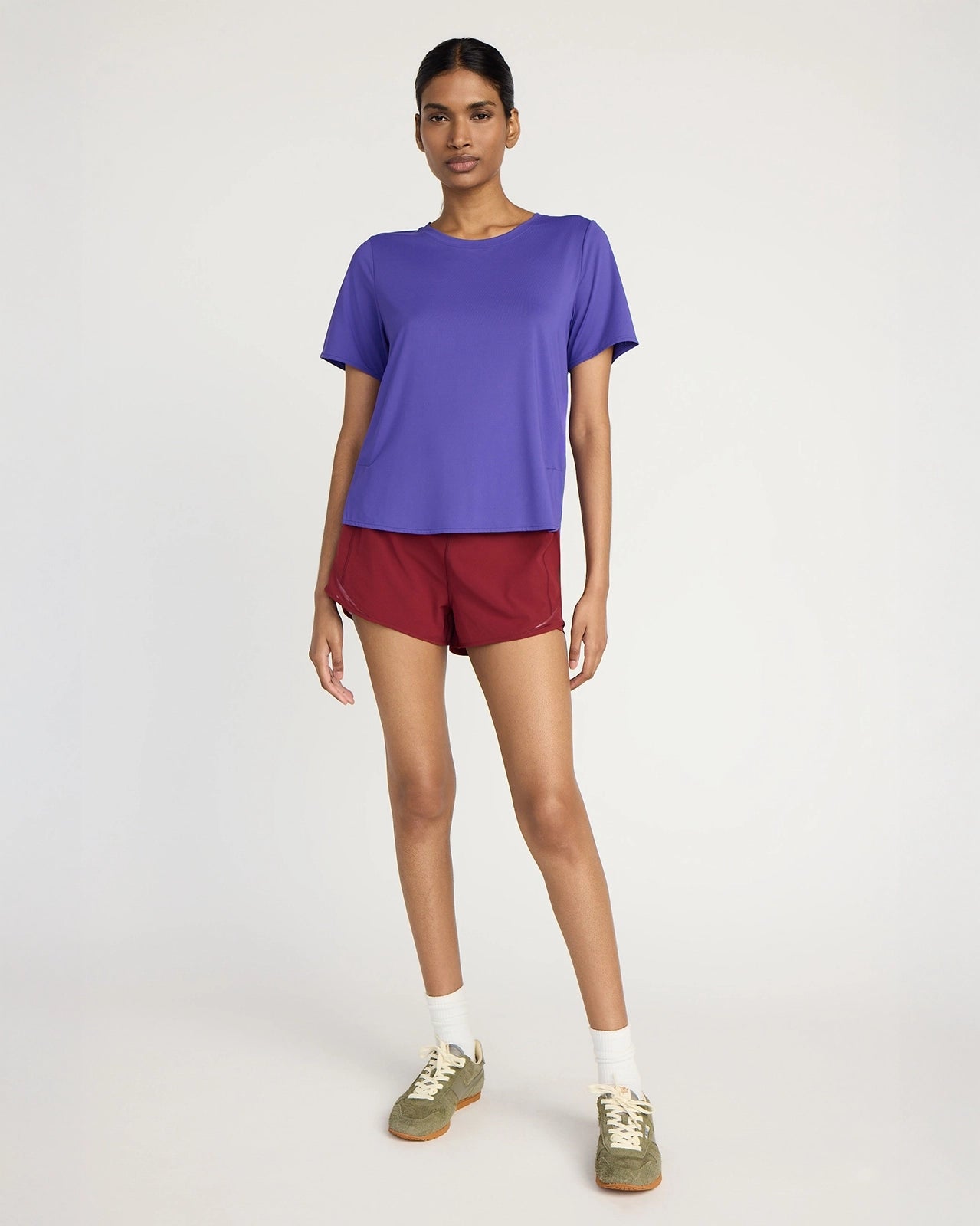 The Built-In Liner GRS Certified Recycled Poly Ventilating 2.5" Short - Merlot