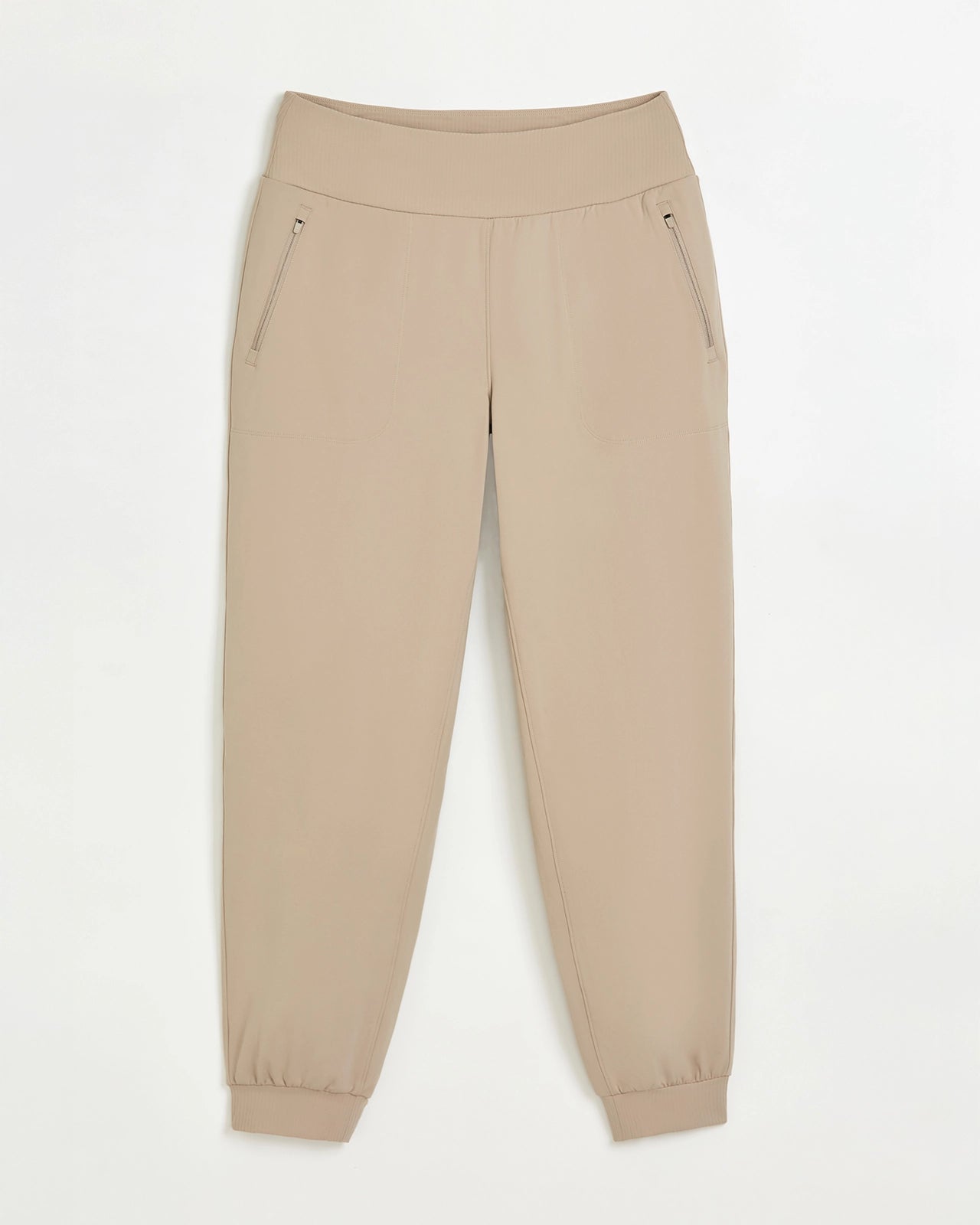 The Buttery Soft Mixed Media Jogger - Atmosphere Beige
