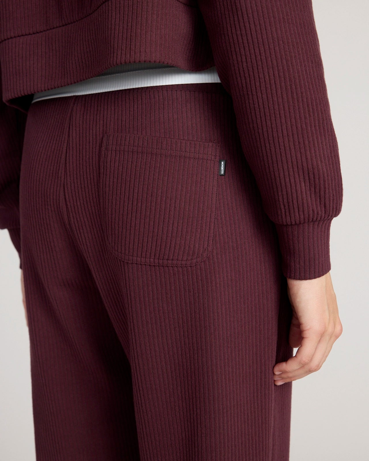 The Soft Luxe Ribbed GRS Certified Recycled Poly Jogger