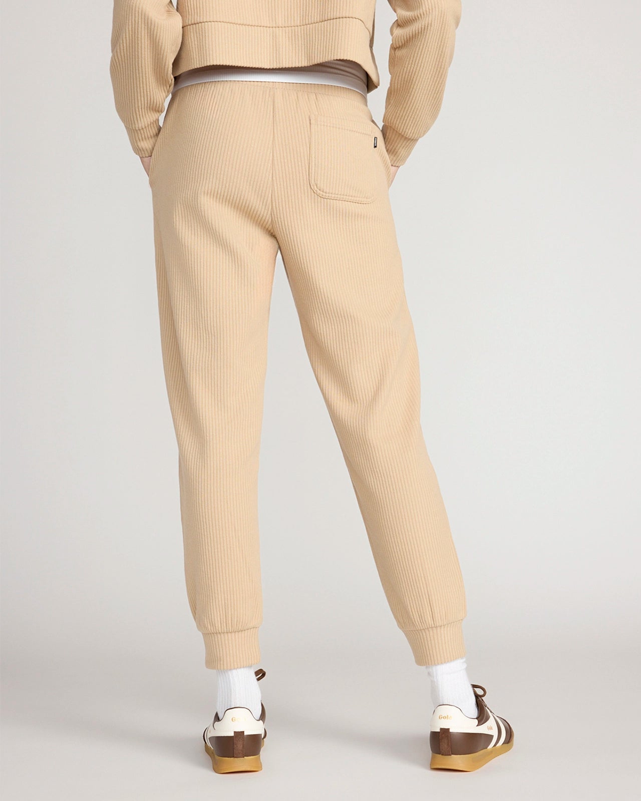 The Soft Luxe Ribbed GRS Certified Recycled Poly Jogger