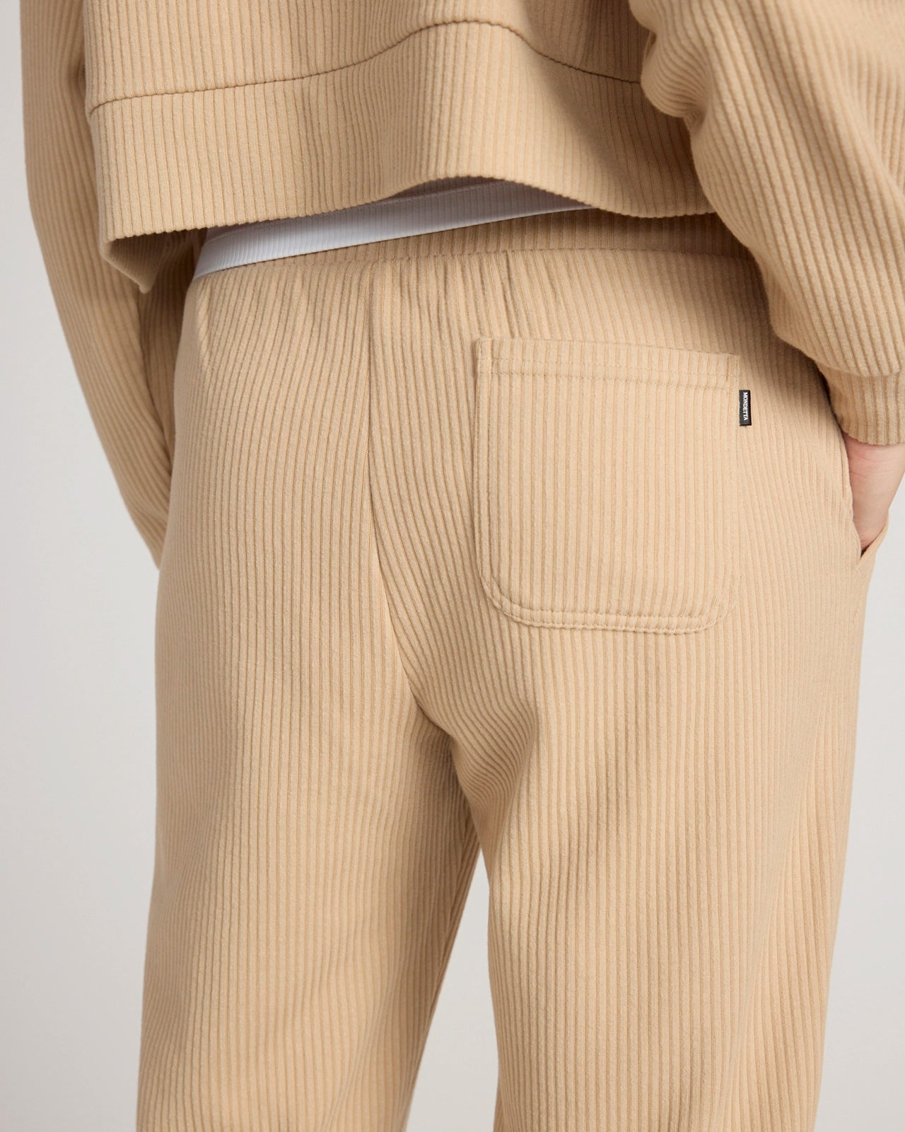 The Soft Luxe Ribbed GRS Certified Recycled Poly Jogger