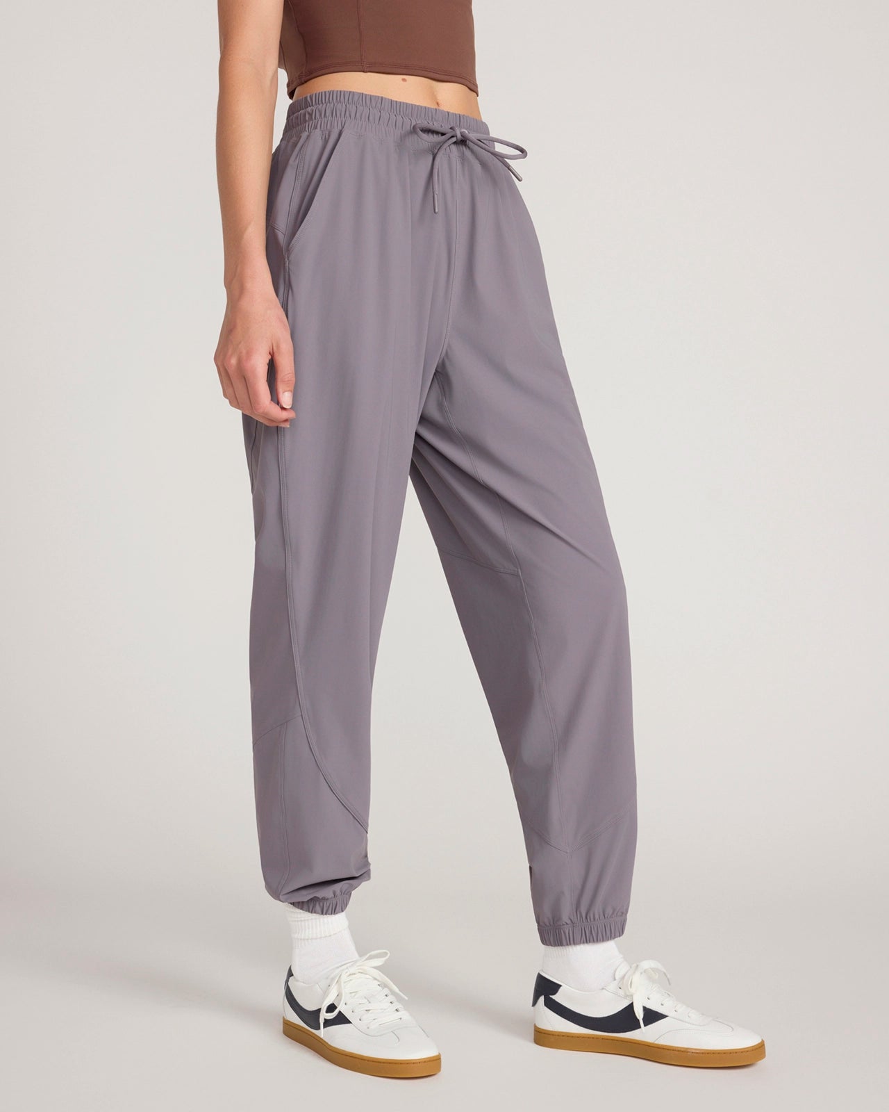 The Active Tricot Jogger - Excalibur Purple