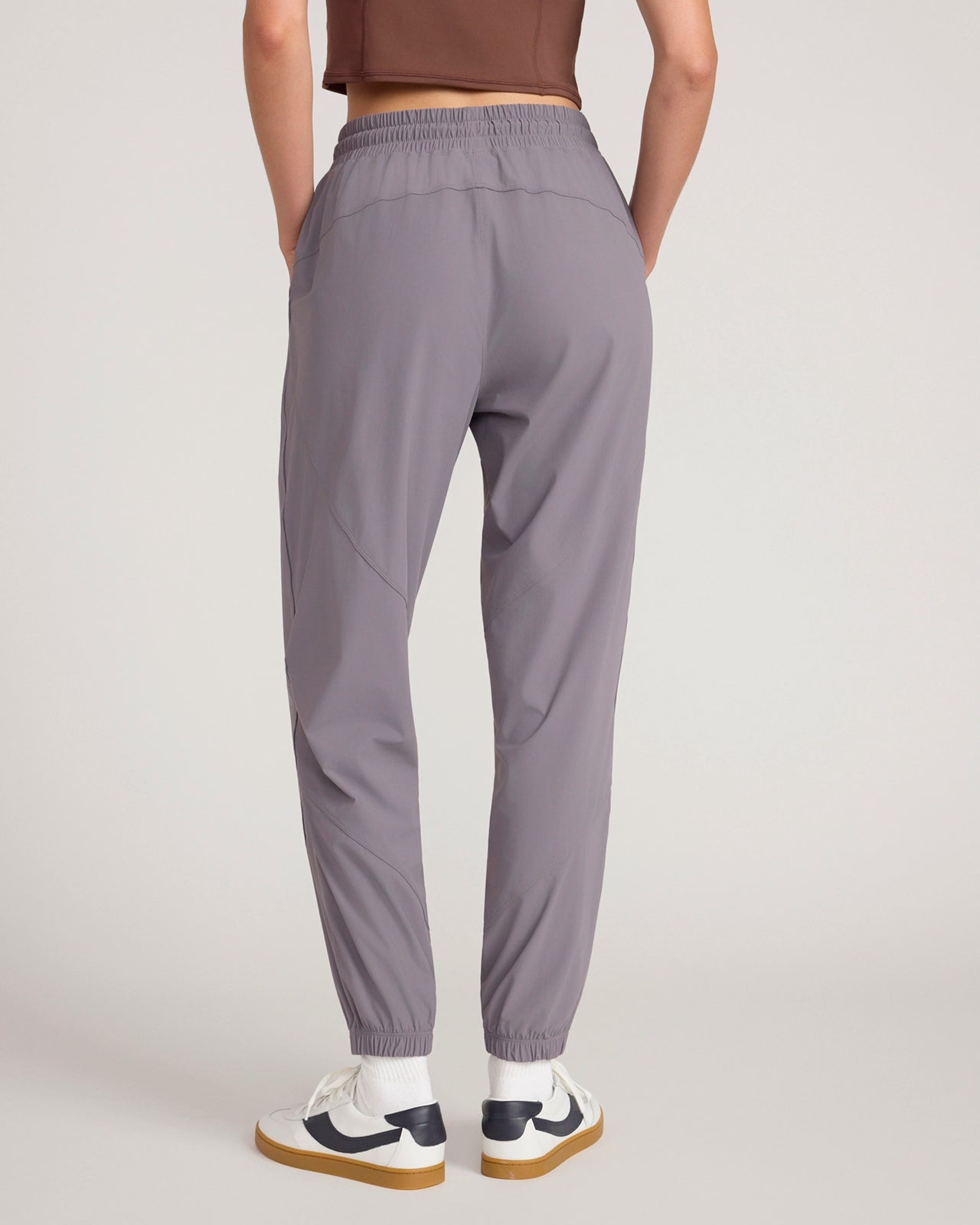 The Active Tricot Jogger - Excalibur Purple