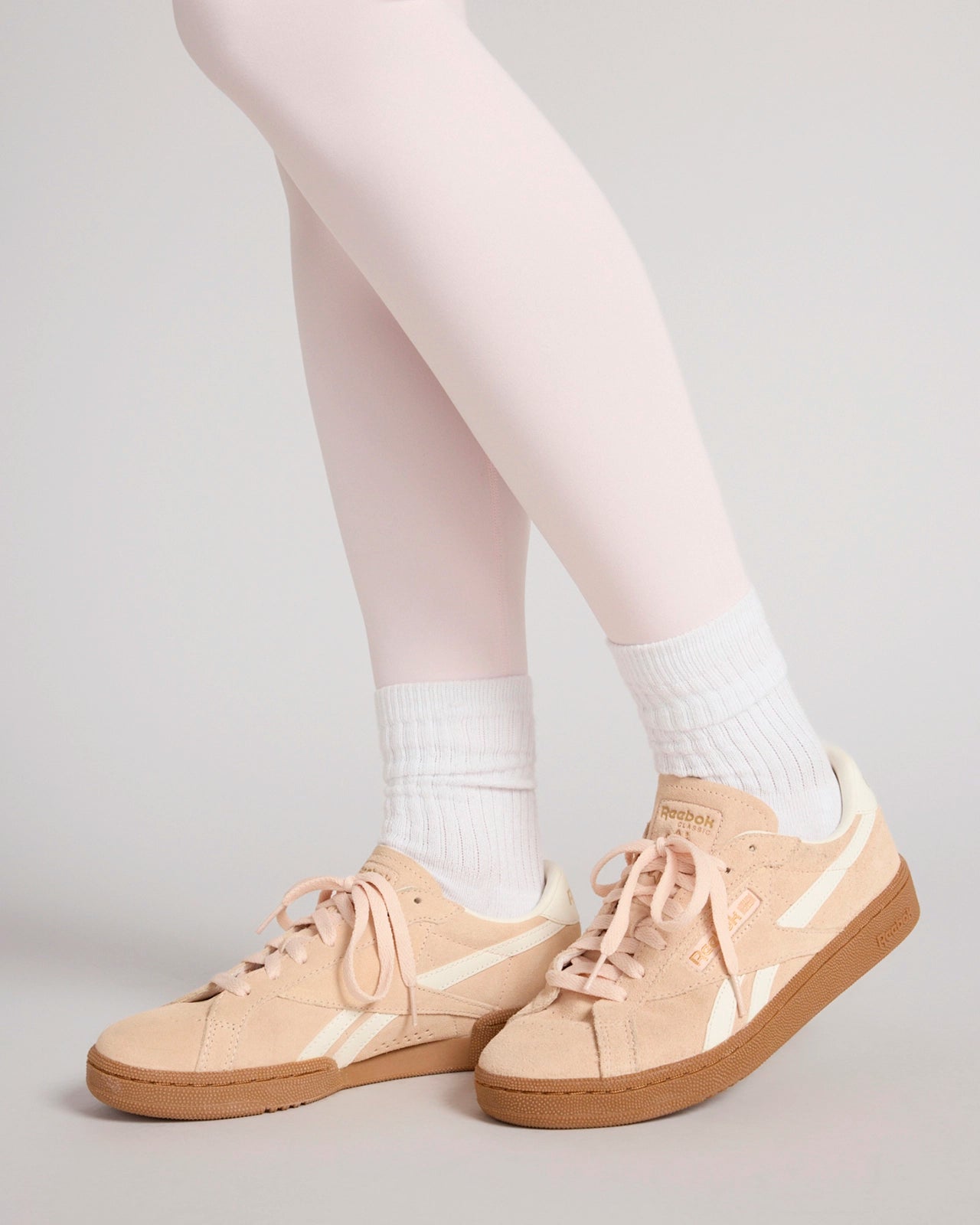 The Active GRS Certified Recycled Nylon Interlock Basic Legging - Crystal Pink