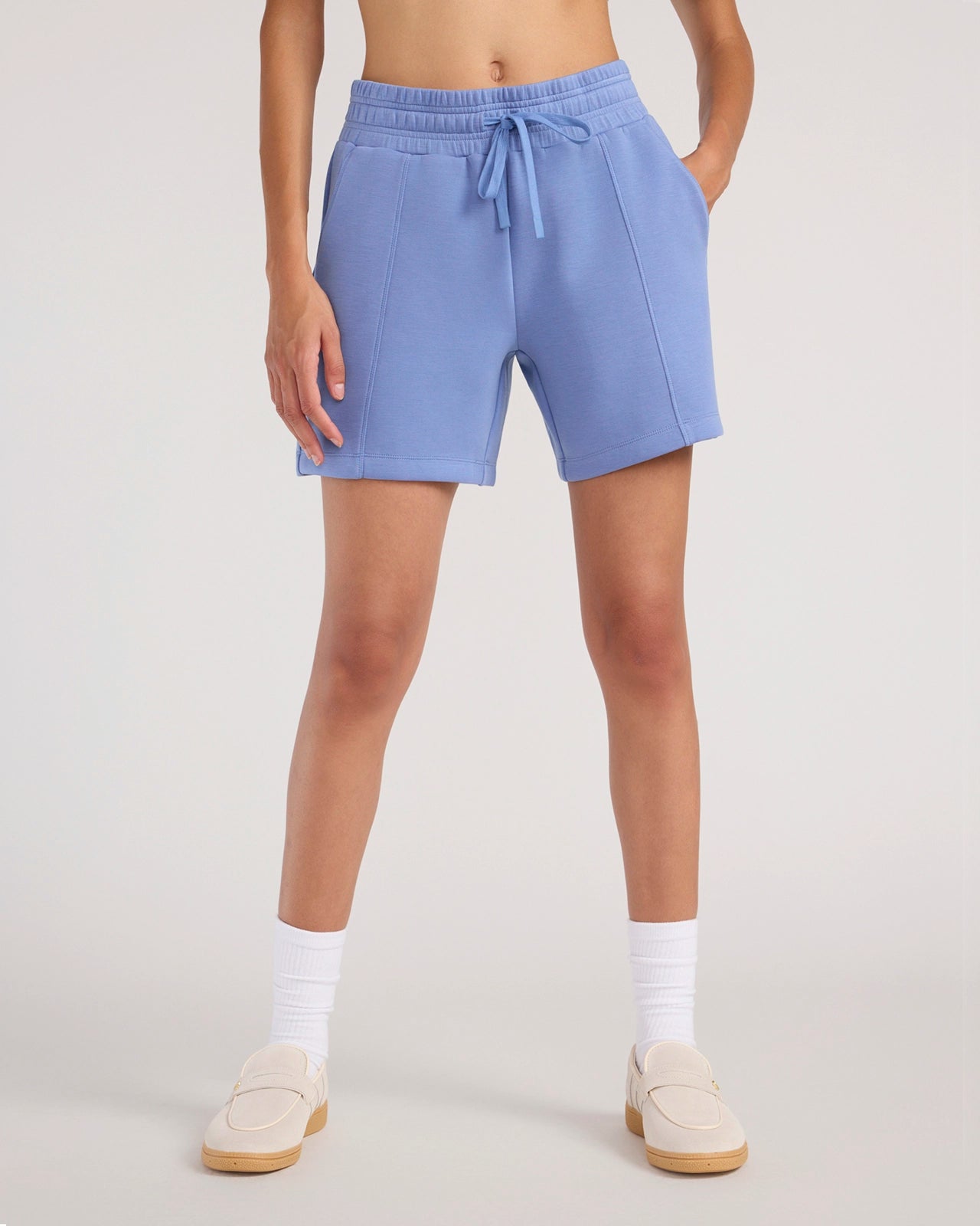 The Soft Tech Fleece Bermuda Short - Colony Blue