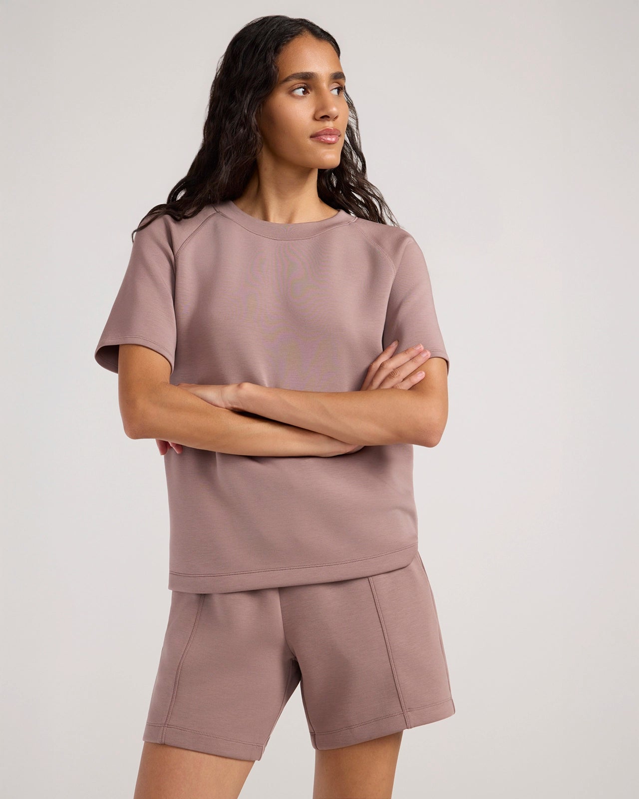 The Soft Tech Fleece Bermuda Short - Deep Taupe