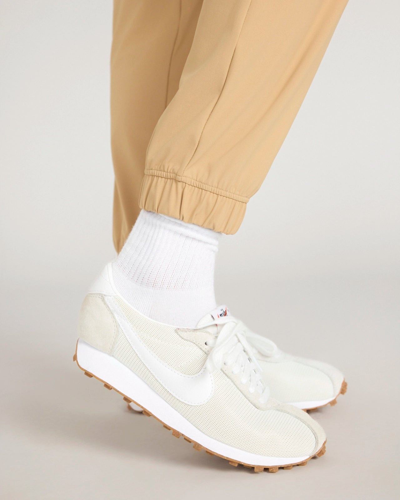 The Active GRS Certified Recycled Nylon Warp Knit Jogger - Tannin