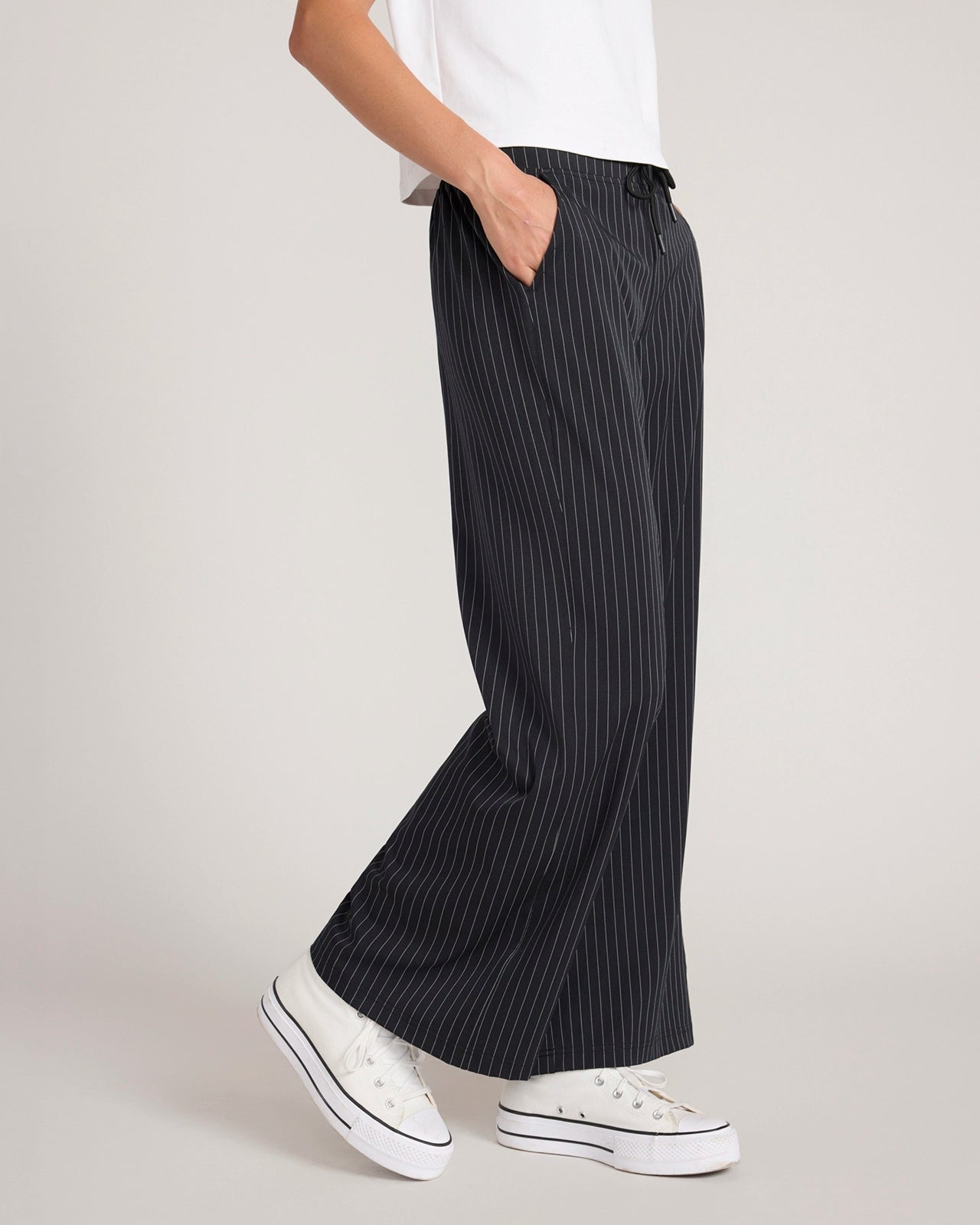 The Pinstripe Weekend Set